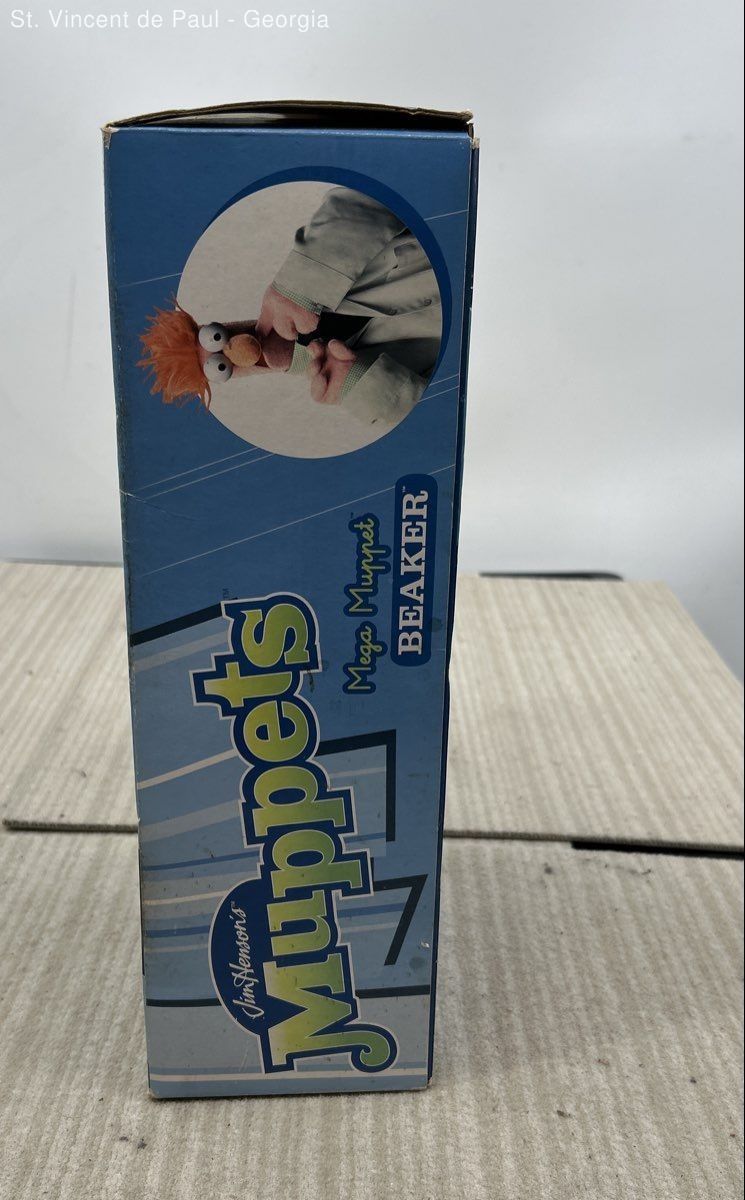 Beaker Mega 13&Prime; 2003 THE MUPPET SHOW Muppets Palisades New In Box Box Damage VGC