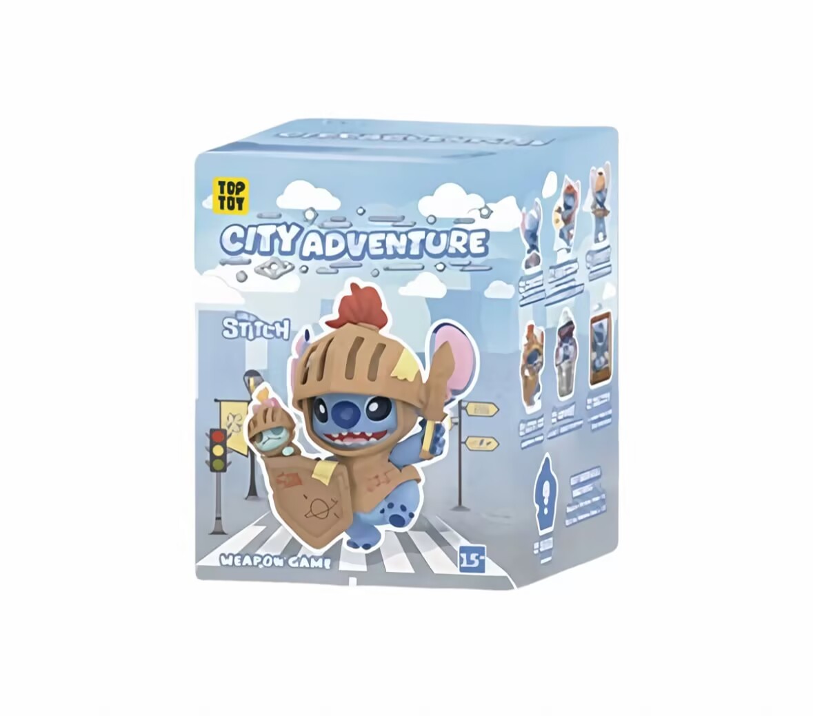 TOPTOY Stitch City Adventure Series Blind Box Figure Toy Confirmed New Gift