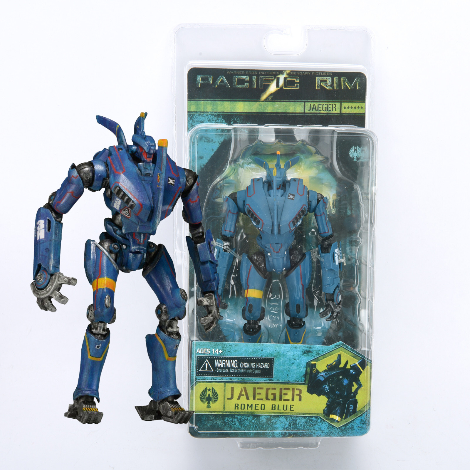 Pacific Rim Jaeger Gipsy Danger 7&Prime; Action Figure Romeo Blue Toys Model Gift