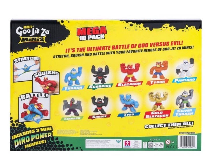 Goo Jit Zu Minis Mega 10 Pack