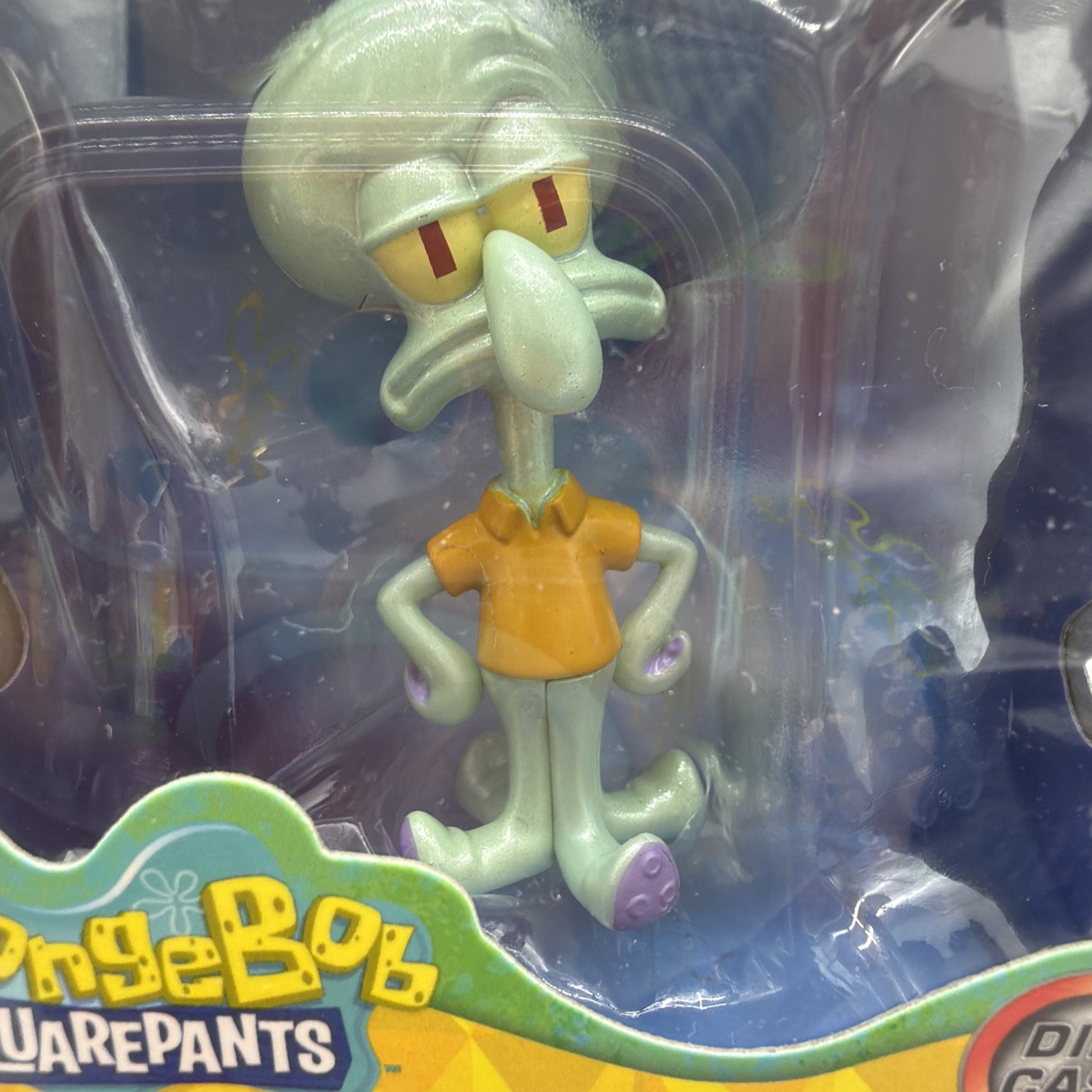 Spongebob Squarepants Mr. Krabs Patrick Squidward Set Metal 2.5” Figures House