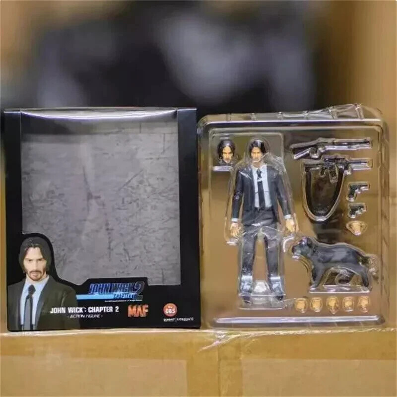 Mafex No. 085 PVC John Wick Chapter 2 Action Figure Toys model In Box -NEW