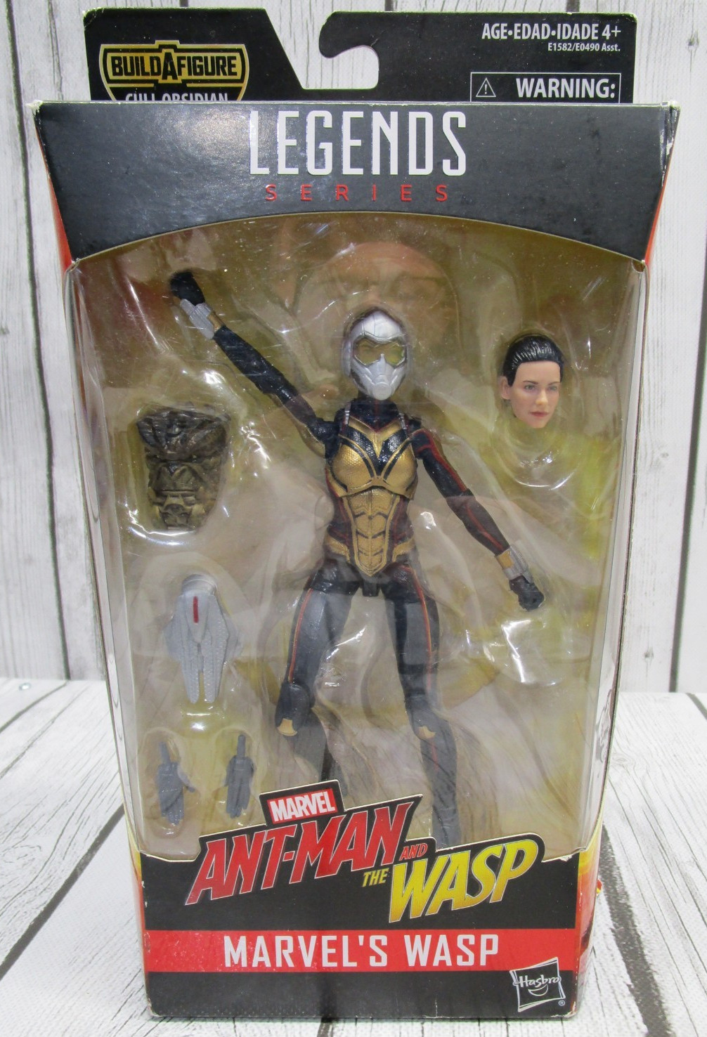 Marvel Legends Ant-man&rsquo;s Wasp 6&Prime; Action Figure (Cull Obsidian BAF) New 2018