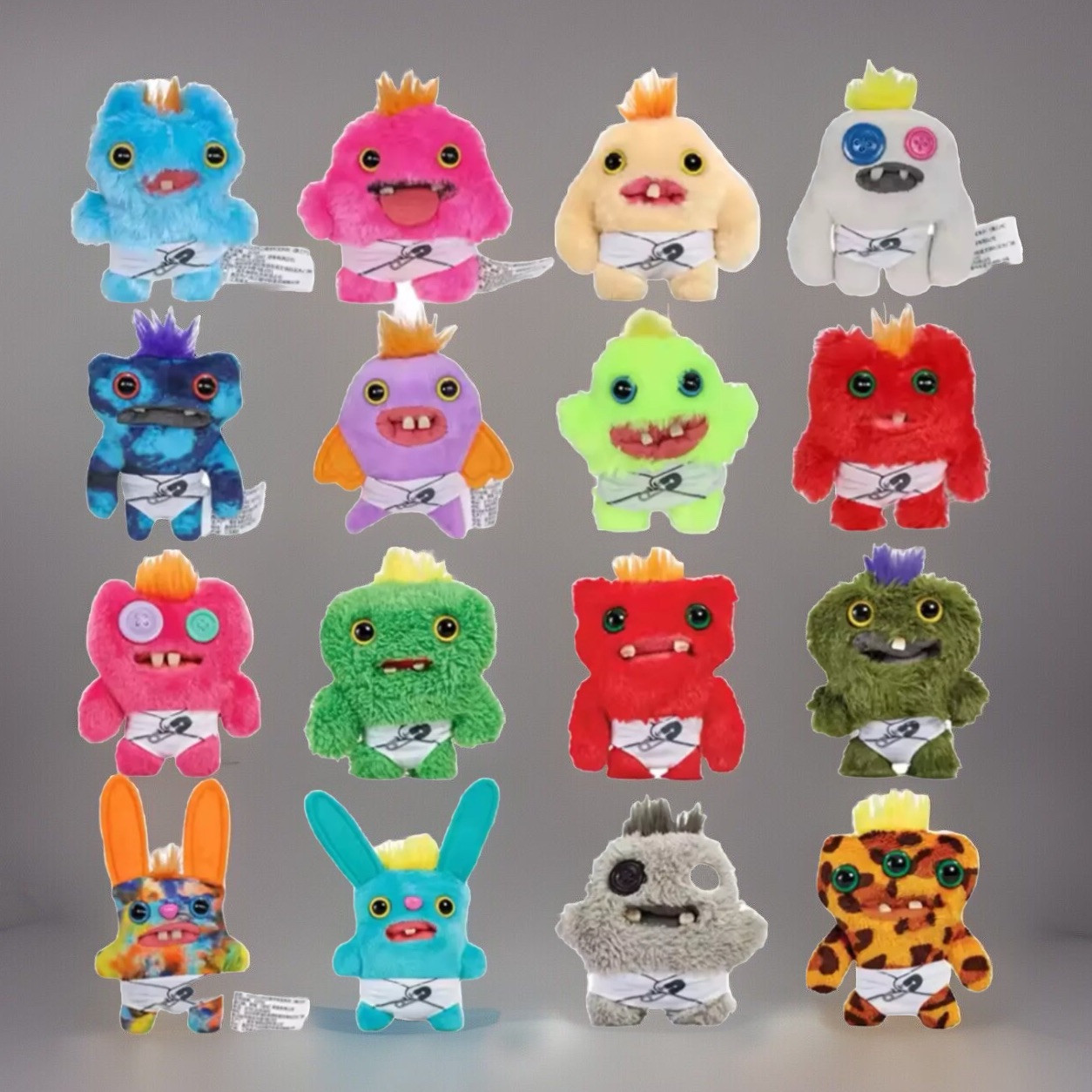 Baby Fugg Fuggler Mini Funny Ugly Monster Plush 4&Prime; Series of 9 – U Choose