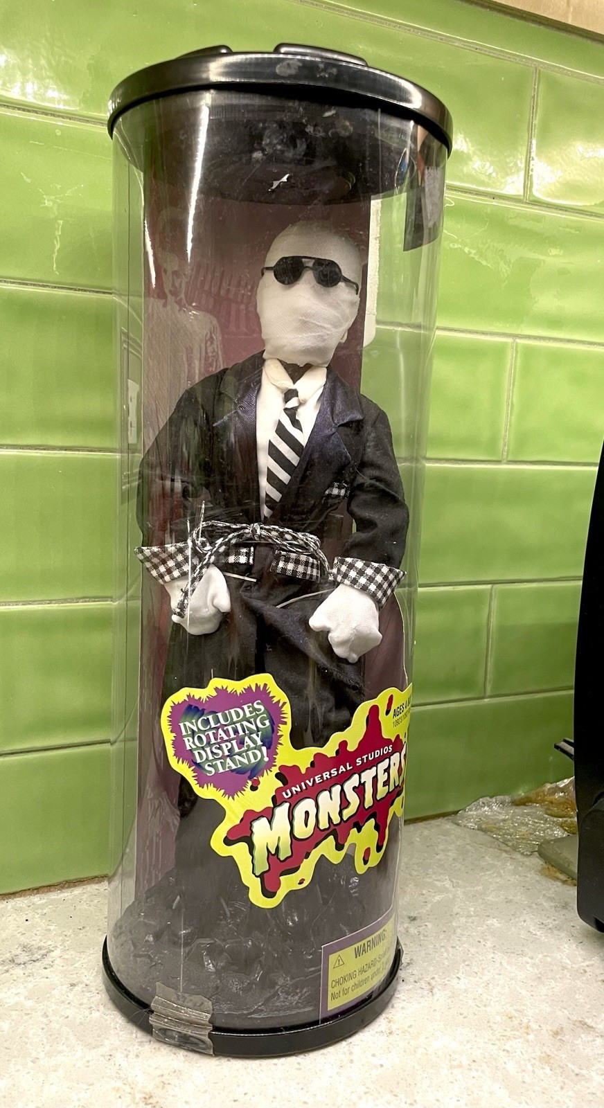 NIB 1998 Universal Studios Monsters Hasbro Signature Series THE INVISIBLE MAN