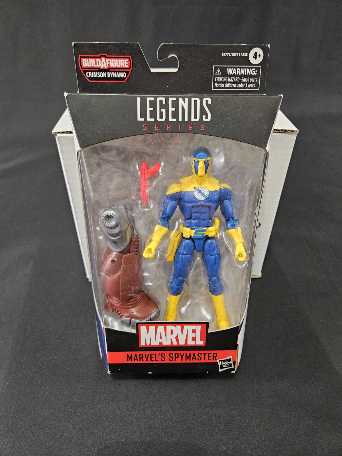 Hasbro Marvel Legends Spymaster 6” Action Figure Crimson Dynamo BAF Sealed