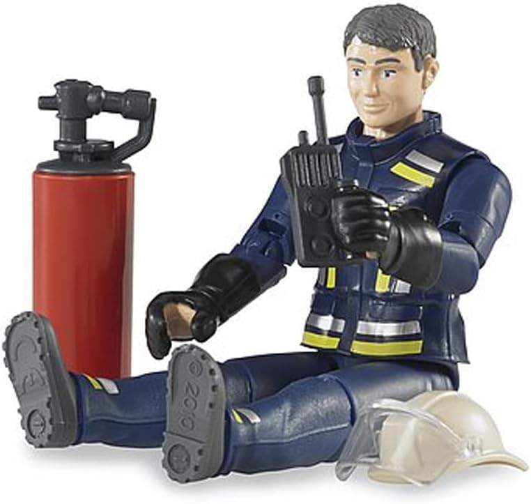 Durable Bworld Fireman with Accessories – Perfect for Indoor & Outdoor Play