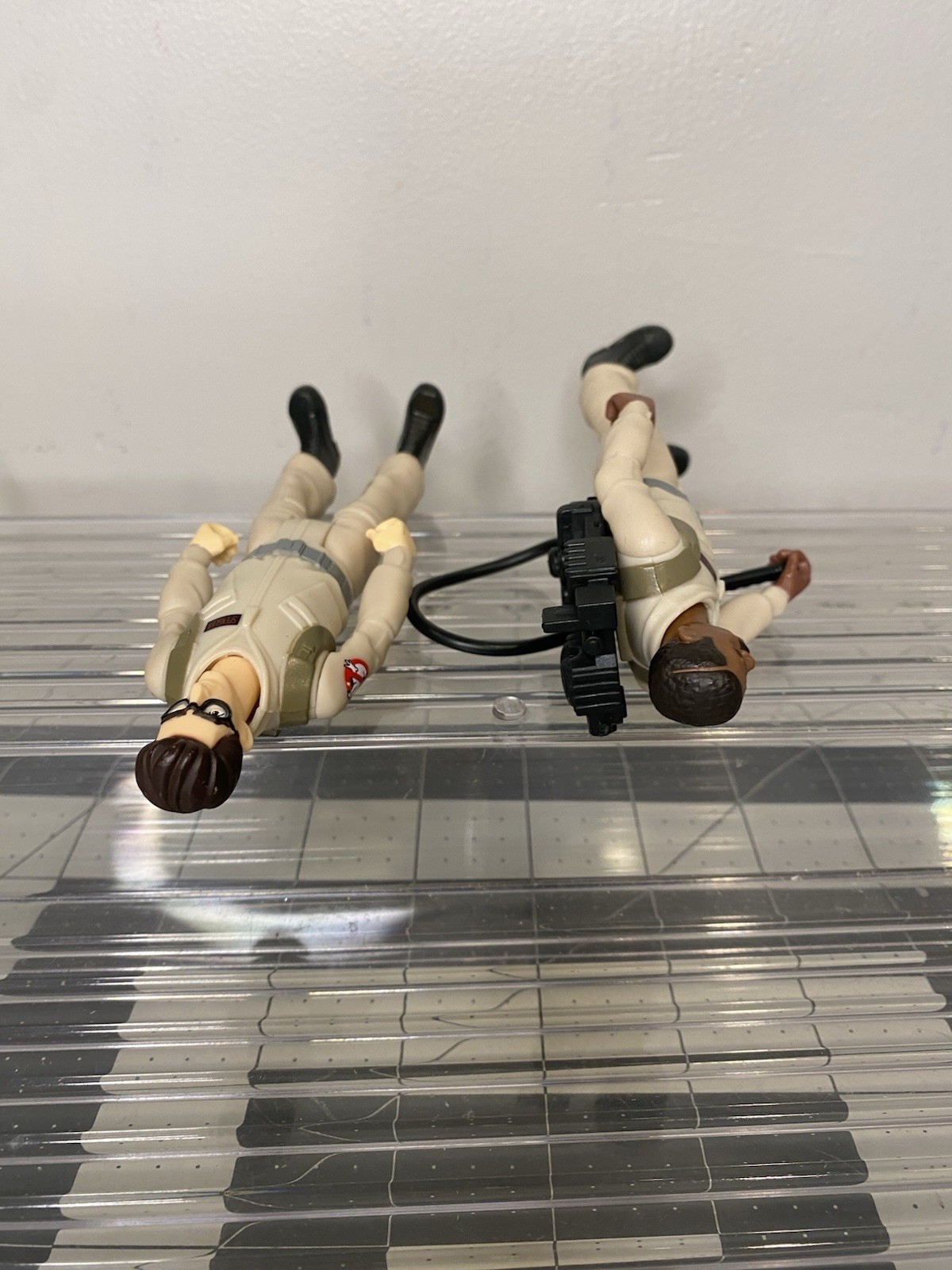 Ghostbusters Egon Spengler + Winston Zeddemore With Proton Pack Action Figures