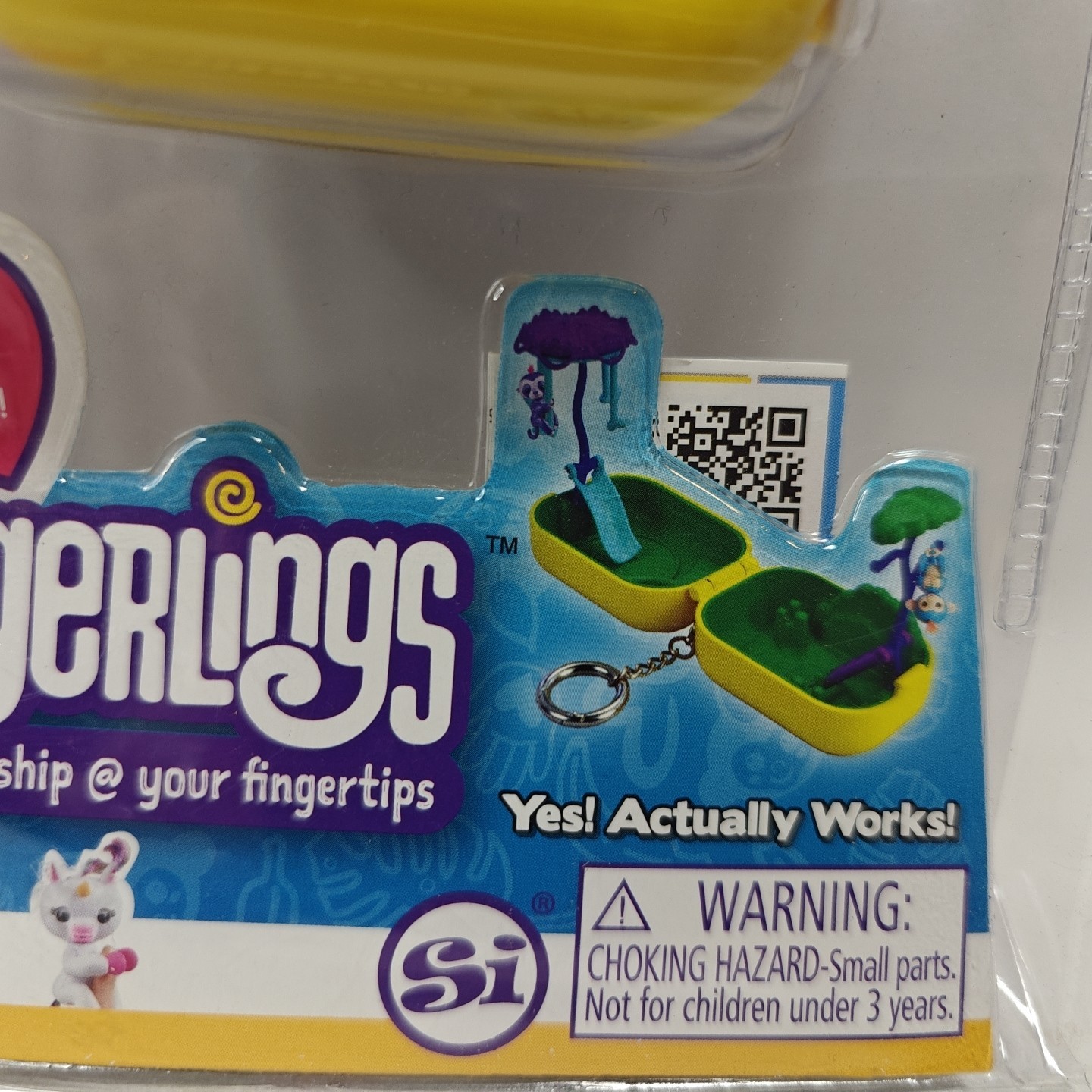 Worlds Coolest Fingerlings Keychain Play Set 2 Pack Bundle Play Ground Sets