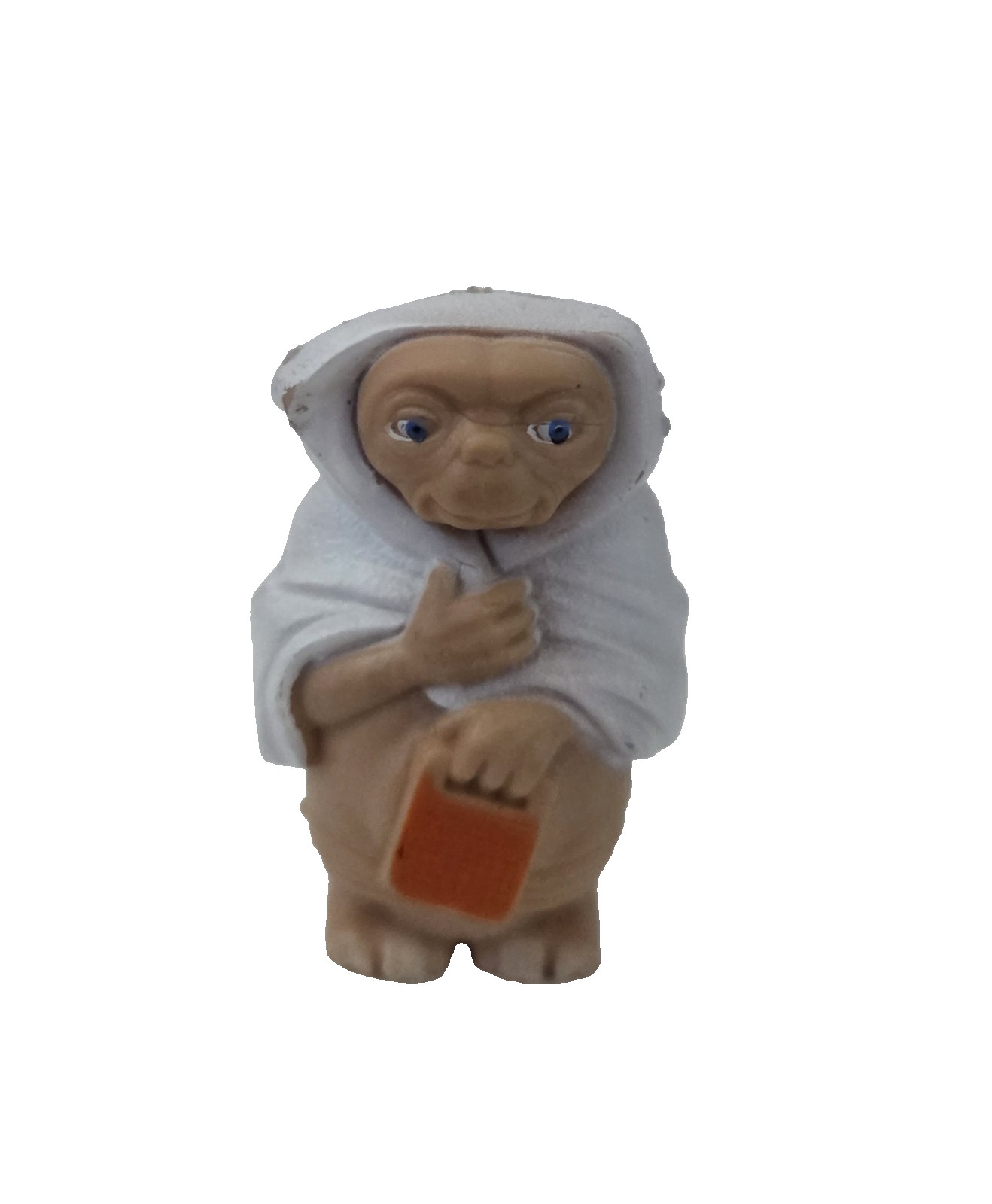 Vintage 1982 E.T. Figure ET White Blanket Speak & Spell 2&Prime; PVC Toy – No Markings