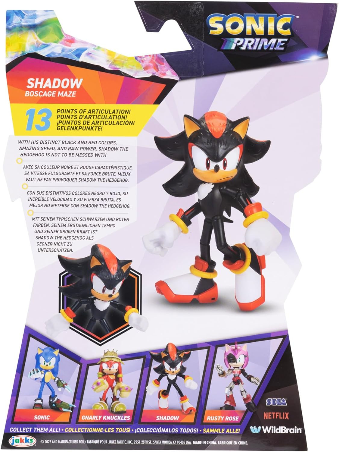 5&Prime; Articulated Action Figure – Shadow Green Hill Zone