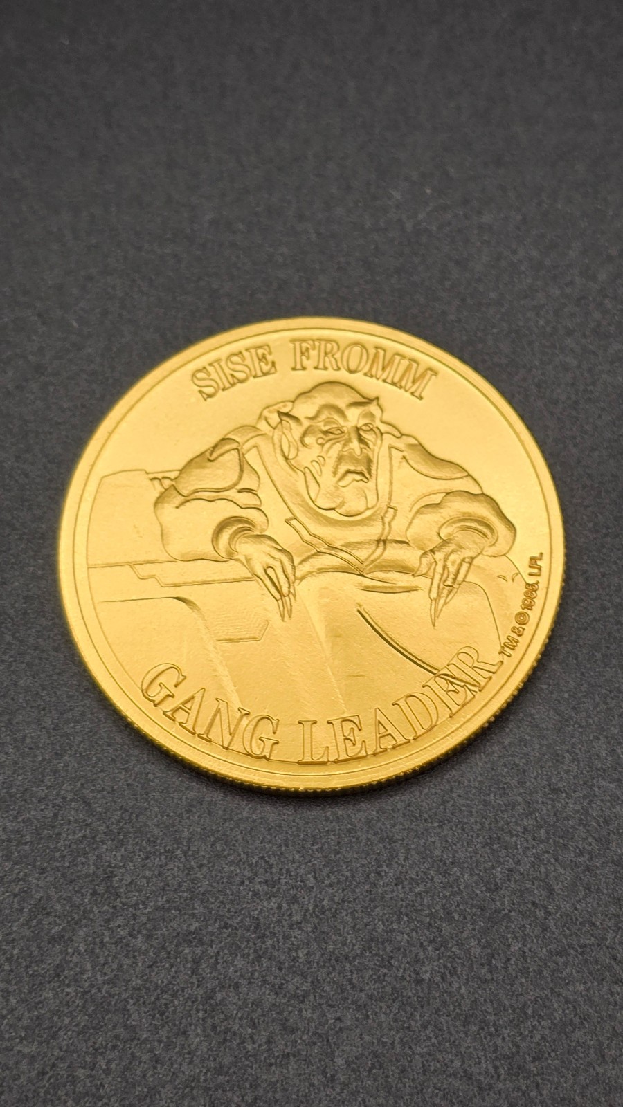 Star Wars Droids Animated TV Show 1985 Sise Fromm Coin – Reproduction –