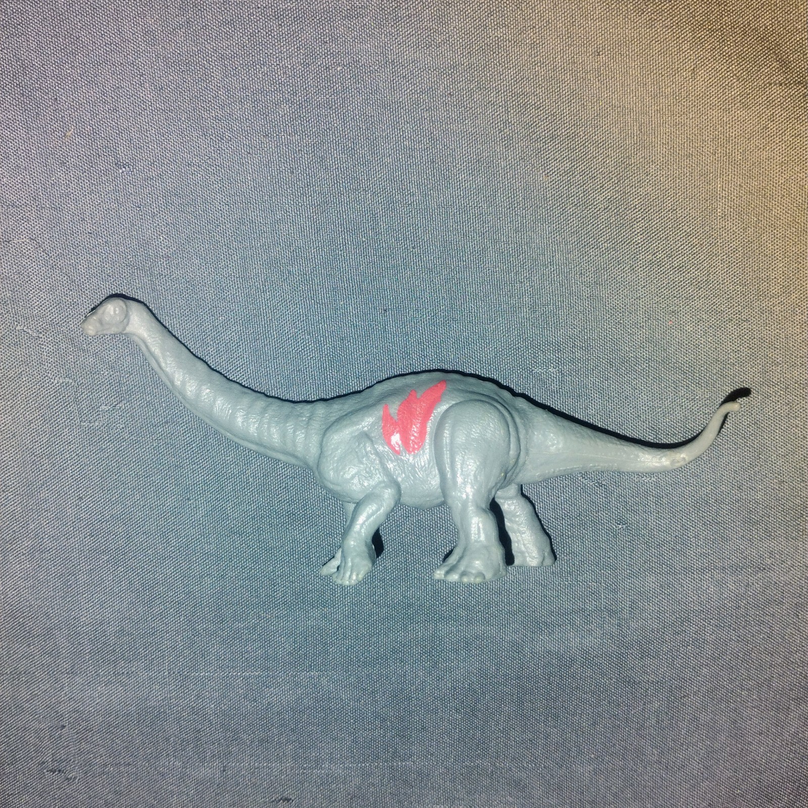 Jurassic World Apatosaurus Dinosaur 4&Prime; Mini Figure Battle Damage Mattel Toy