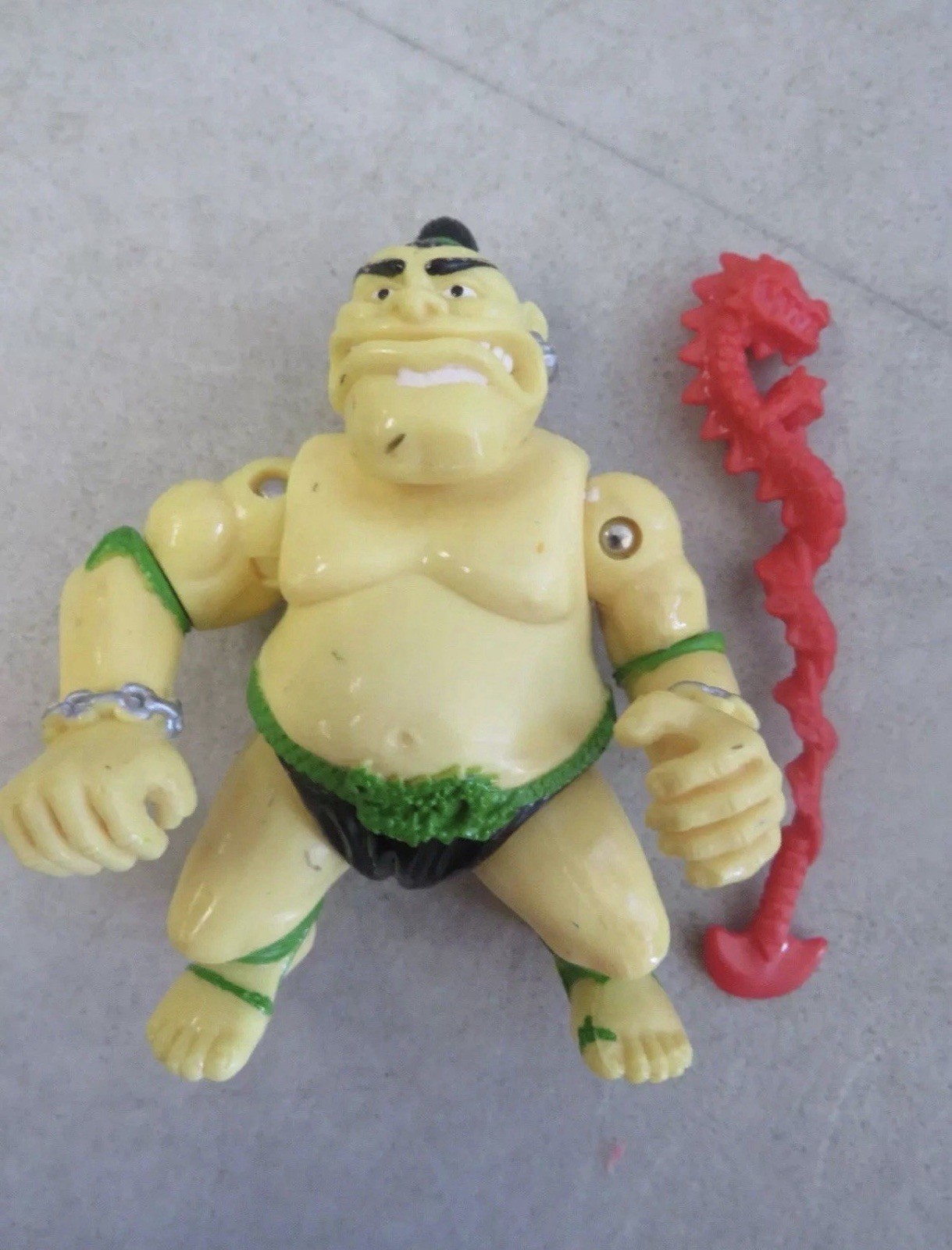 1991 PLAYMATES NINJA TURTLES TMNT TATTO 4&Prime; FIGURE T1, #26