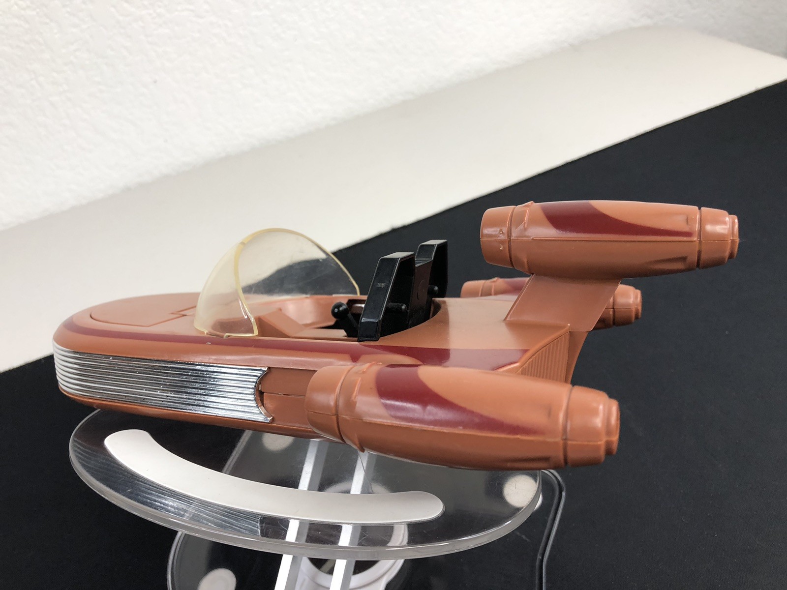 Land Speeder Star Wars 1978 General Mills Fun Vehicle Brown Chrome Clean Works