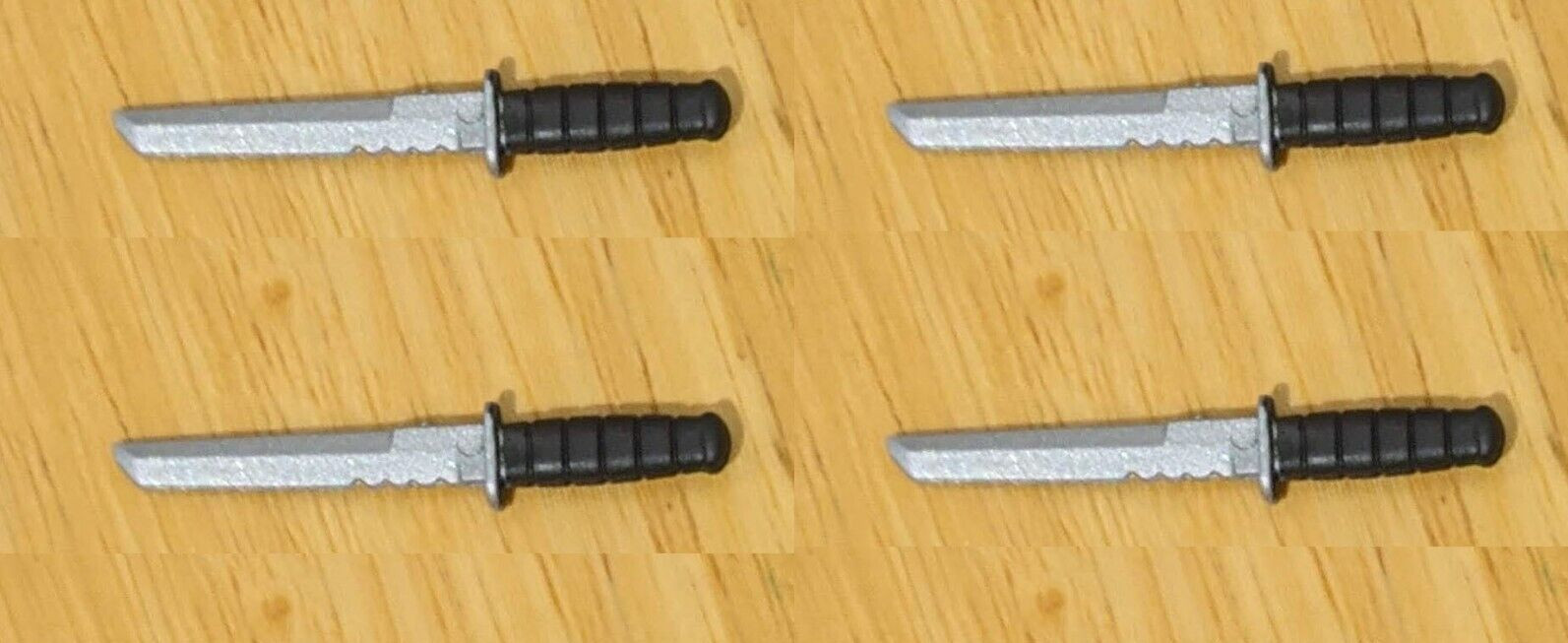 4x Marvel Legends KNIFE Custom Figure Fodder (Shield 3 Pack Nick Fury Dugan)