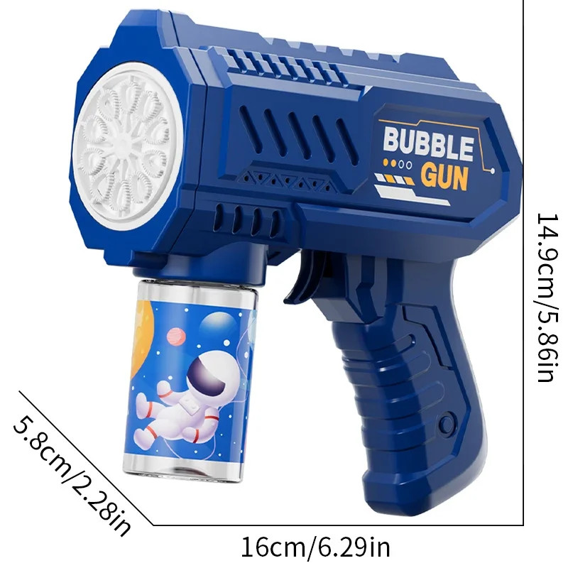 Fully Automatic Bubble Gun Rocket Bubbles Machine Automatic Blower