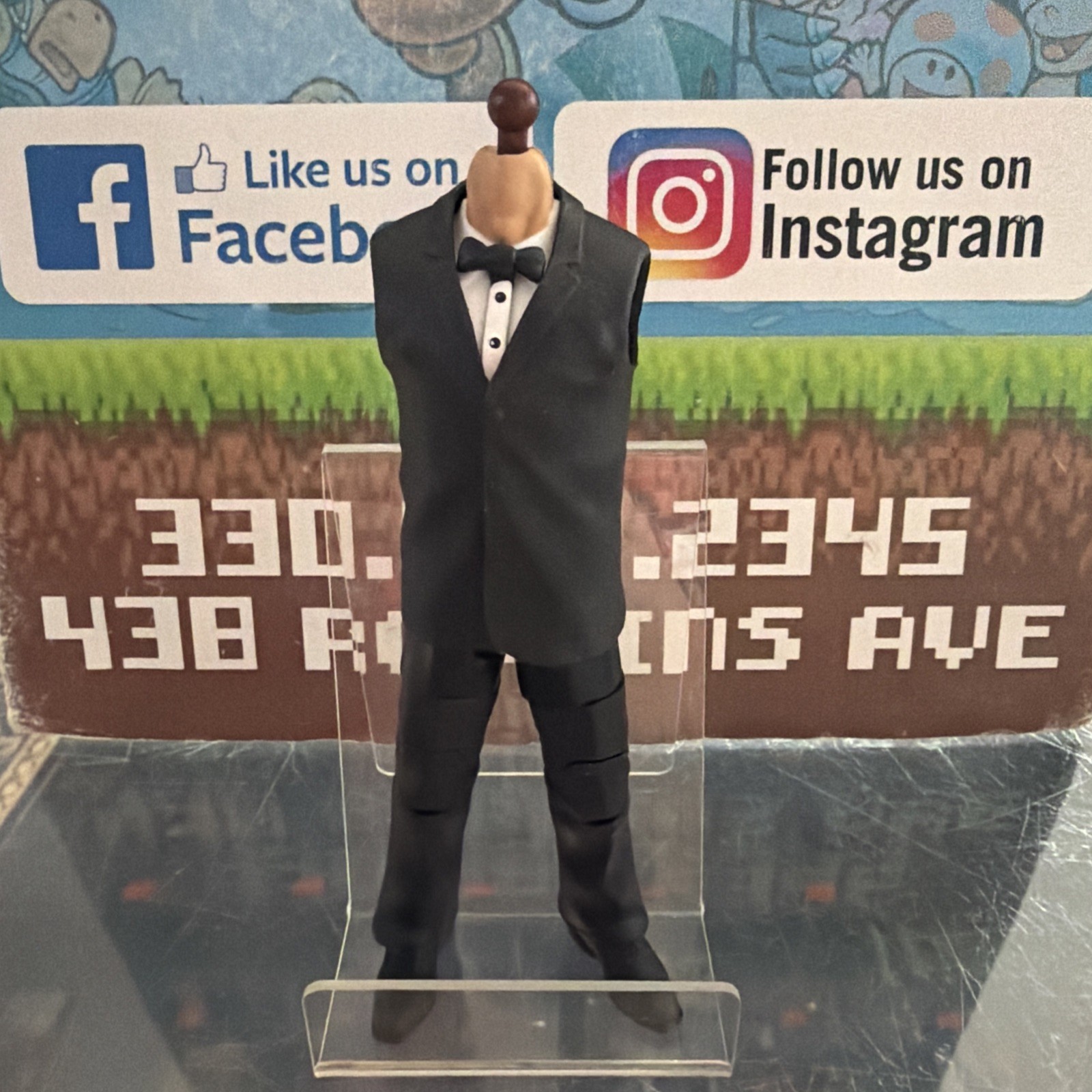 Wwe WrestleMania 41 BAF Howard Finkel Legs And Torso