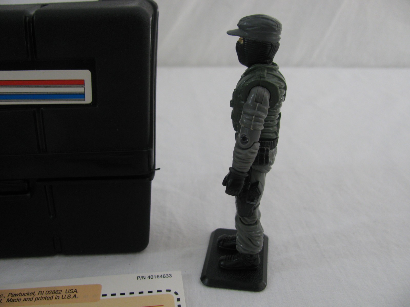 Hasbro Gi Joe Rapid Deployment Force Shockwave & Fast Draw w/ Weapons & Case VG