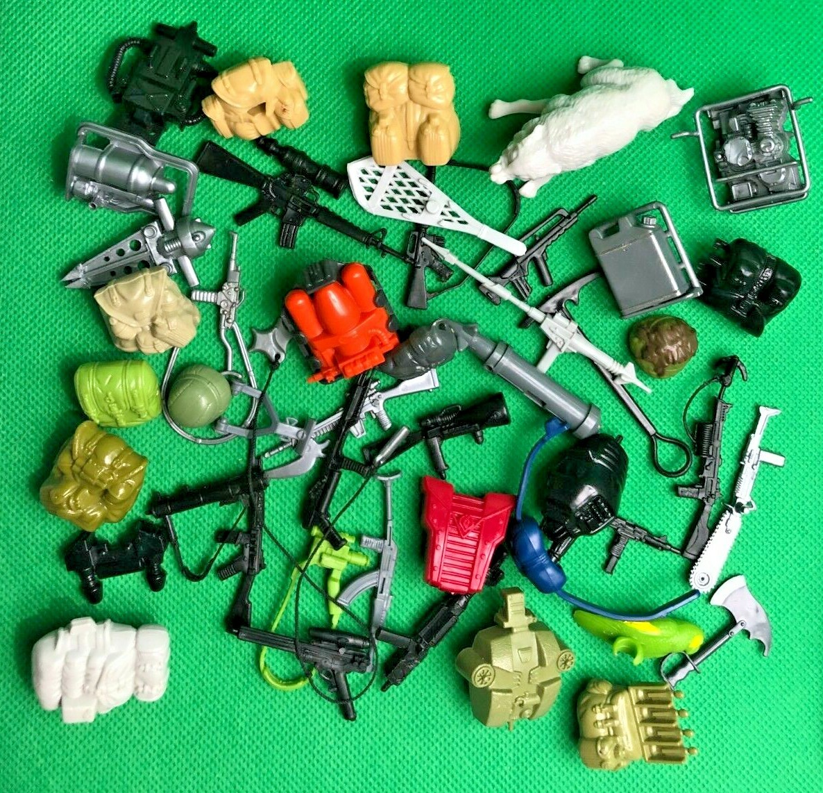 Vintage GI Joe ARAH 1985 weapons gun backpack helmet accessories YOU PICK LOT