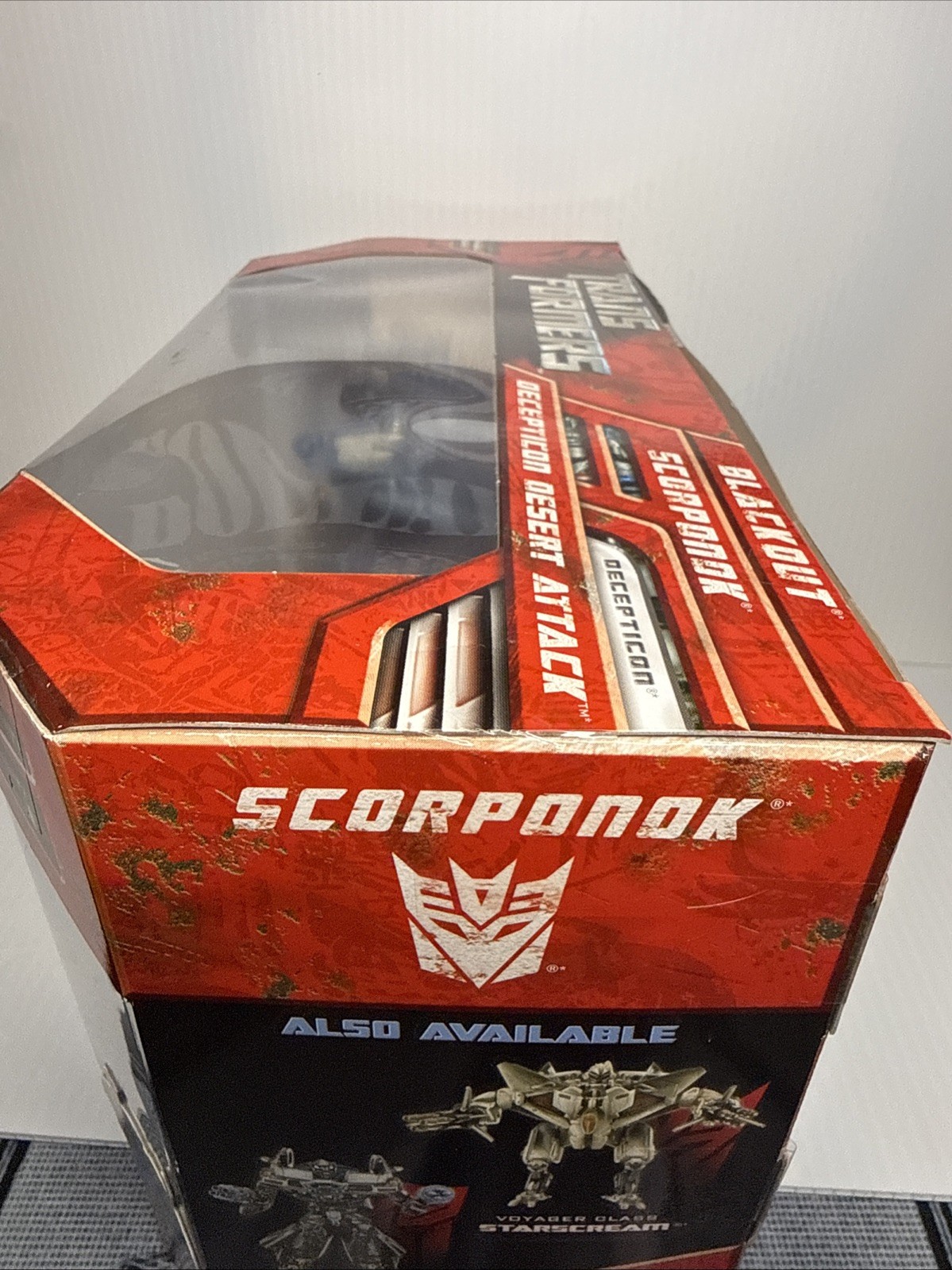 Transformers 2007 Blackout And Scorpions Super Clean
