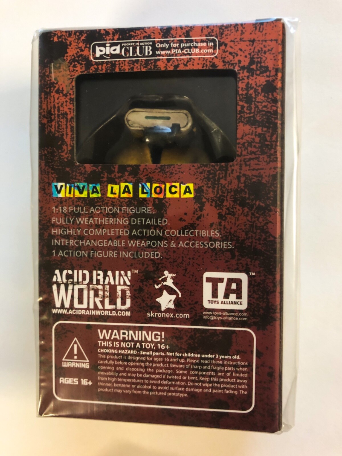 6x *USA* Acid Rain Luggans COMPLETE SET 1/18 gi Joe ARW Action Figure Toy LOT