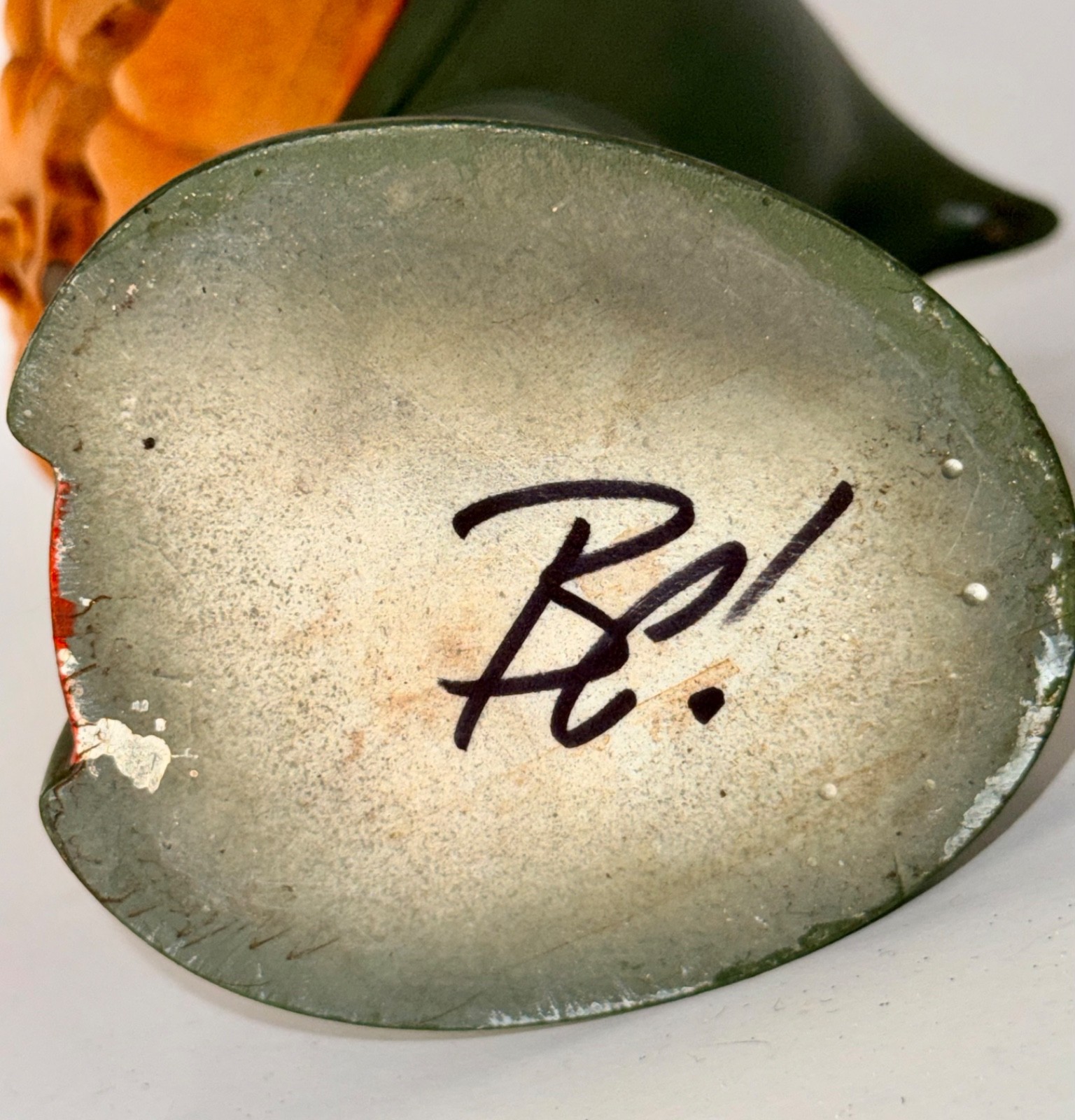Pumpkin Greeter by Brandt Peters Signed Rare 1 of 1