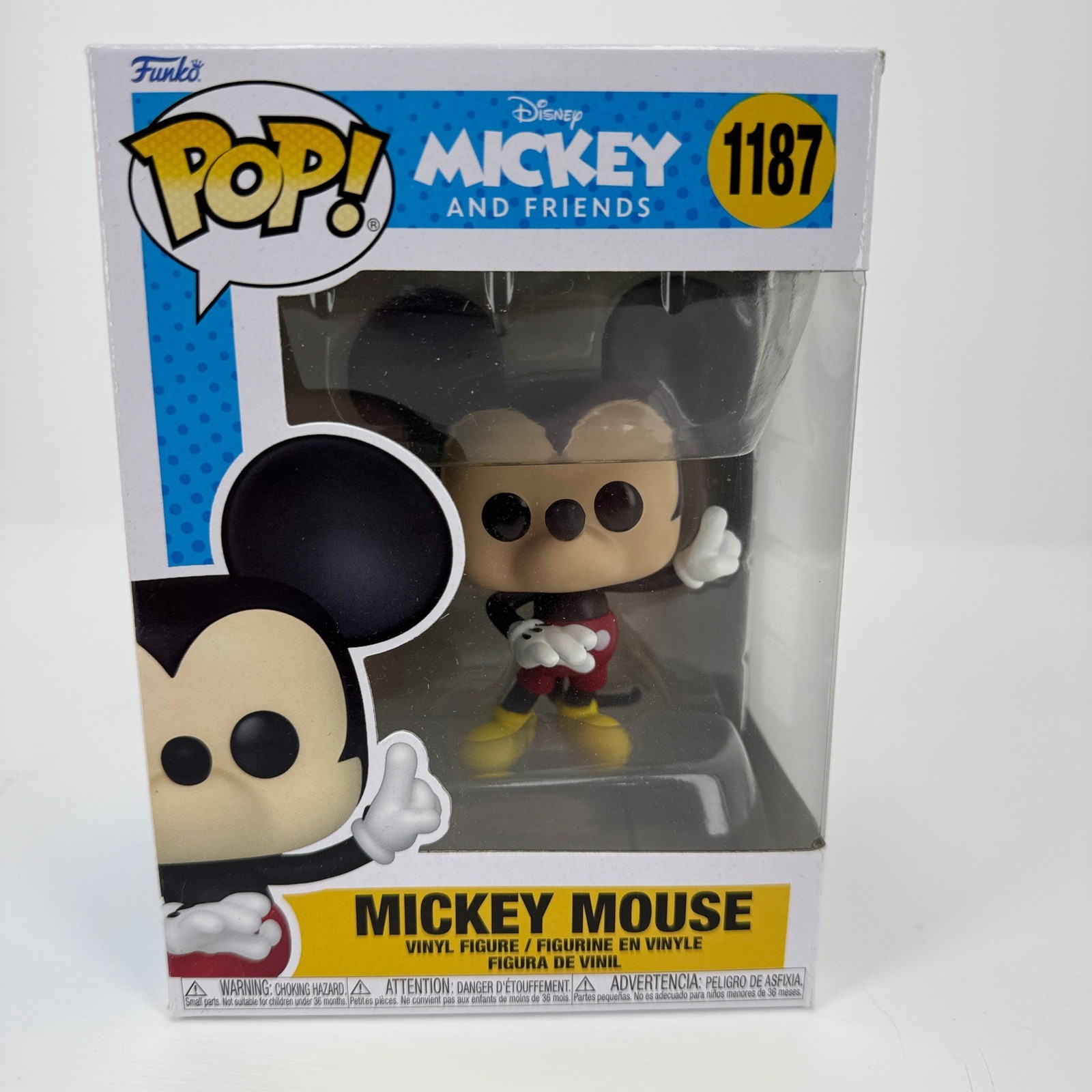 Funko Pop Disney Mickey Mouse 1187 Vinyl Figure New