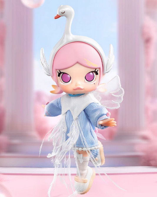 Original Molly Transforms Swan Active Doll Figure Art Toy Gift Hot Sealed