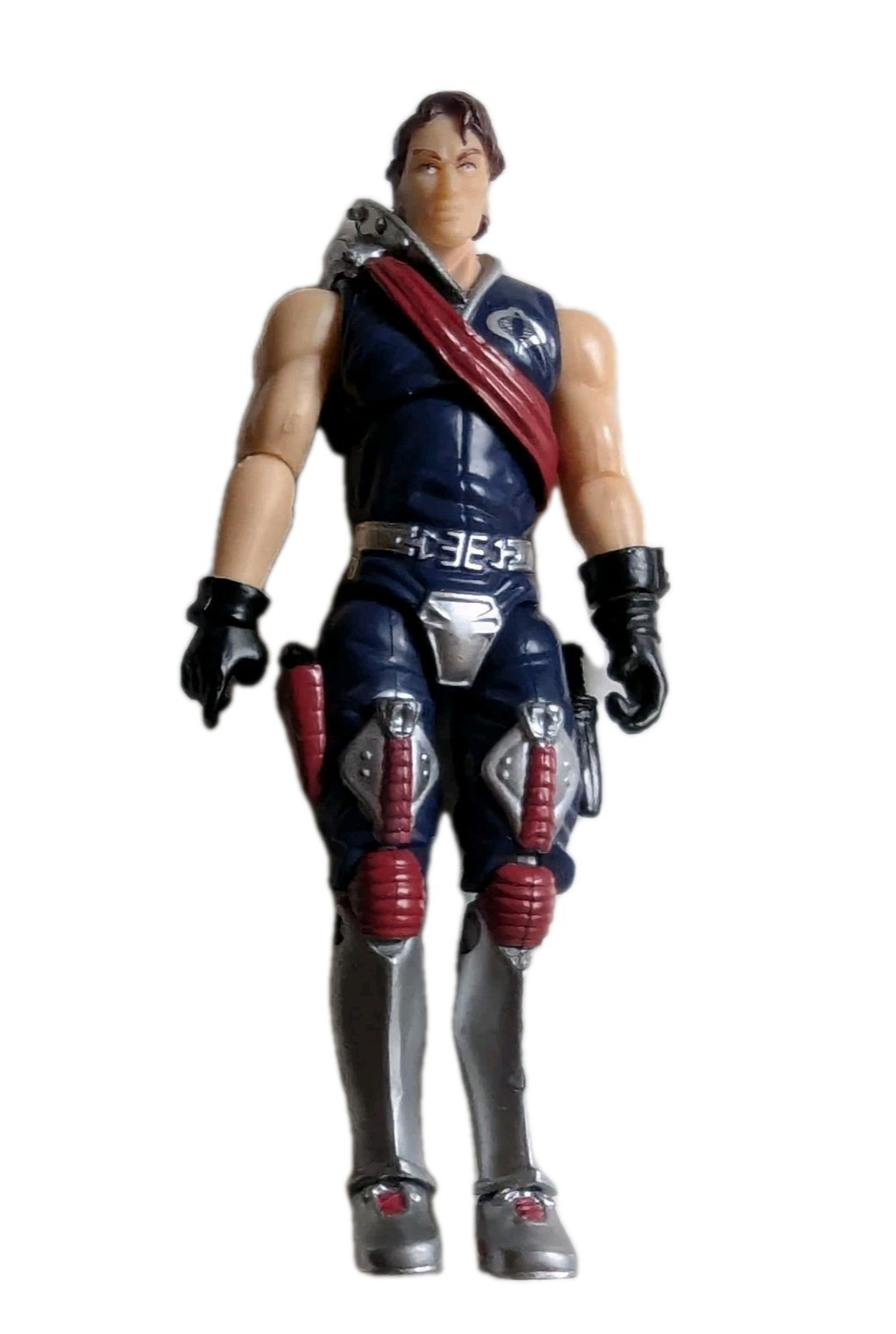 GI Joe 25th Anniversary Crimson Guard Commander Tomax or Xamot Action Figure