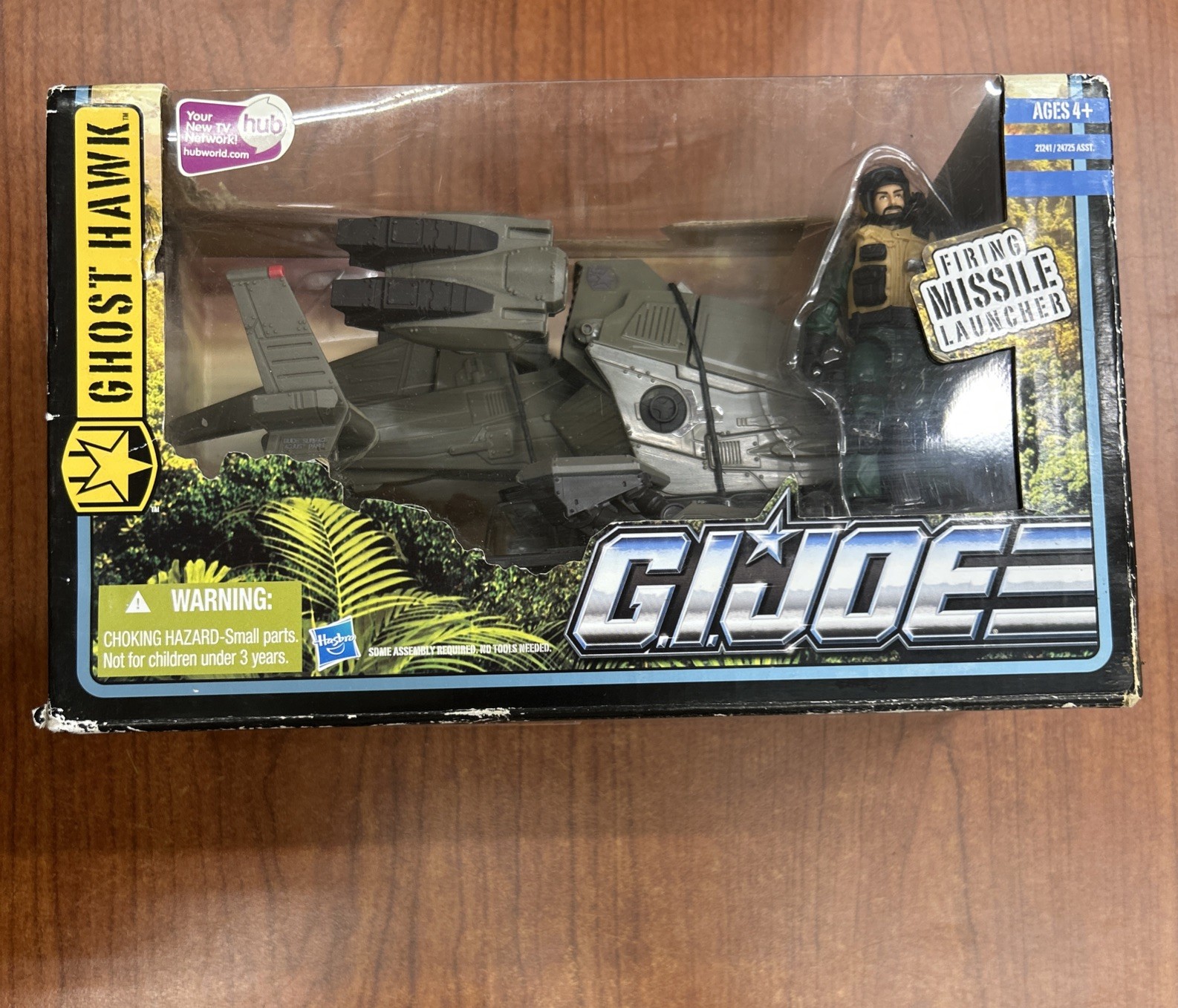 G.I. Joe Ghost Hawk with Tomahawk G.I. JOE COBRA 25th POC Pursuit of 2010 – NEW