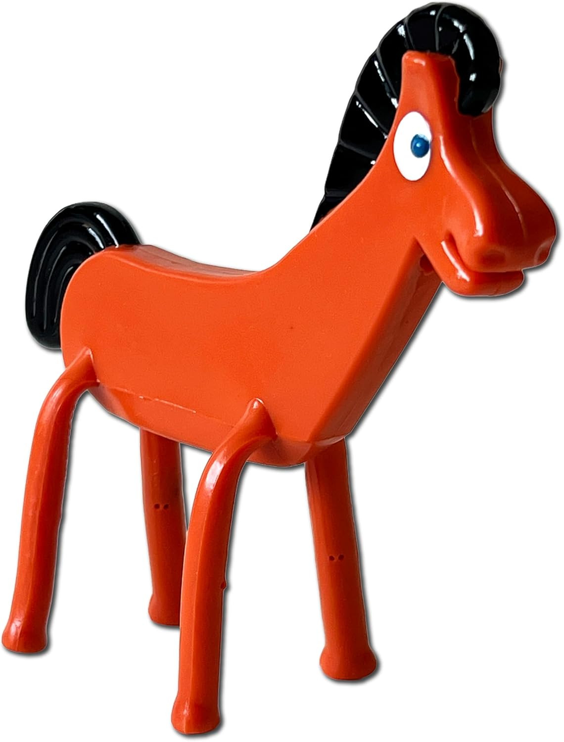Pokey 5&Prime; Bendable & Posable Figure Gumby&rsquo;s Pony – Fun Retro Toy for All Ages 3 a