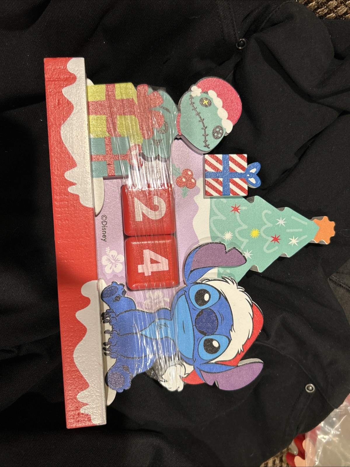 New! Disney (Lilo) STITCH & SCRUMP Christmas Countdown Perpetual Calendar Ruz