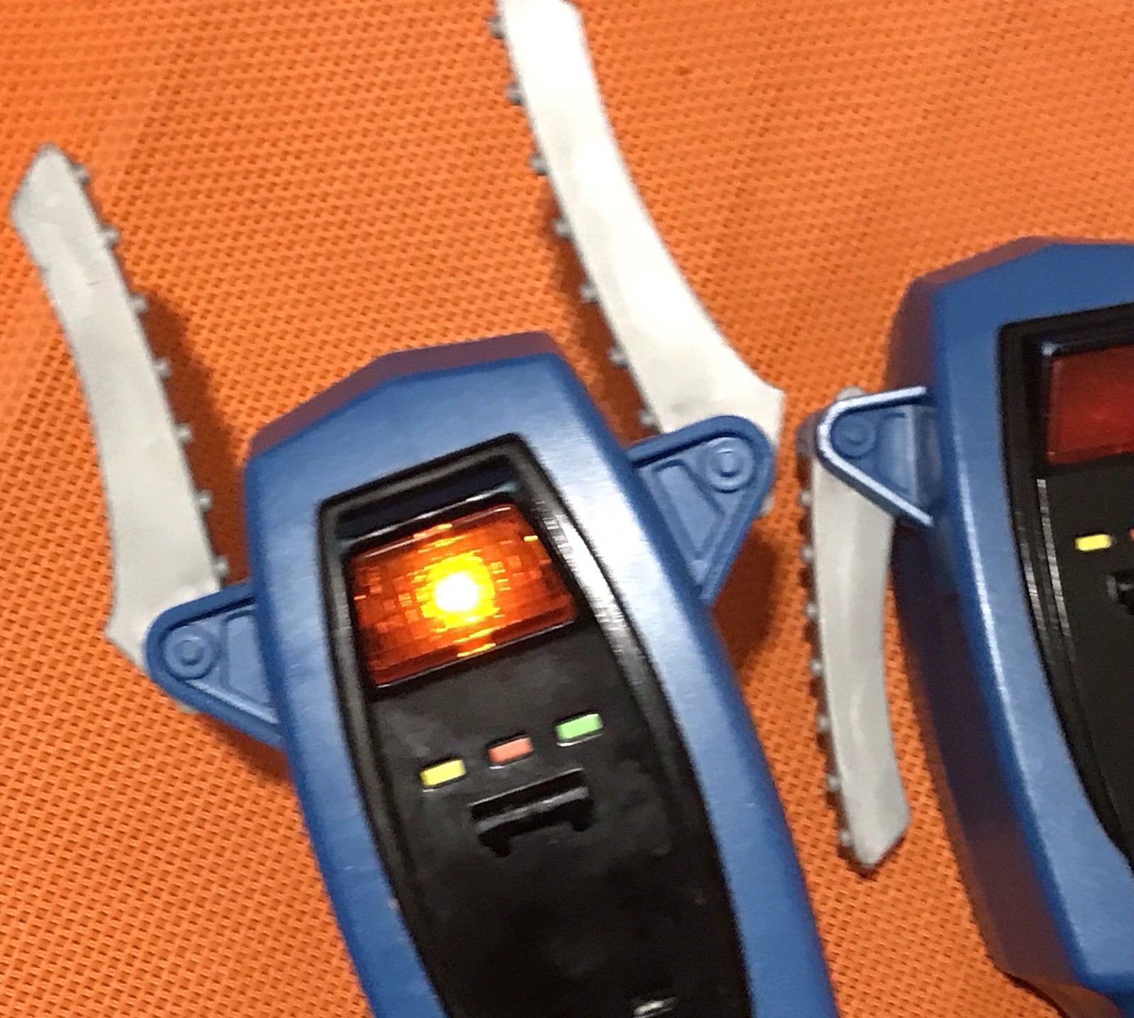 Ghostbusters PKE Shocker Meter Ghost Detector Cosplay E9549 Pair