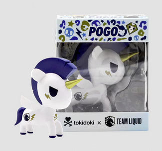 Tokidoki x Team Liquid Online Exclusive Series 1 POGO Unicorno Figure New Sealed