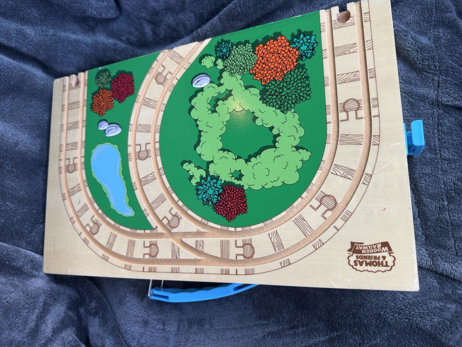 Thomas & Friends Wooden Railways Train Track Carry Case Train Storage Used