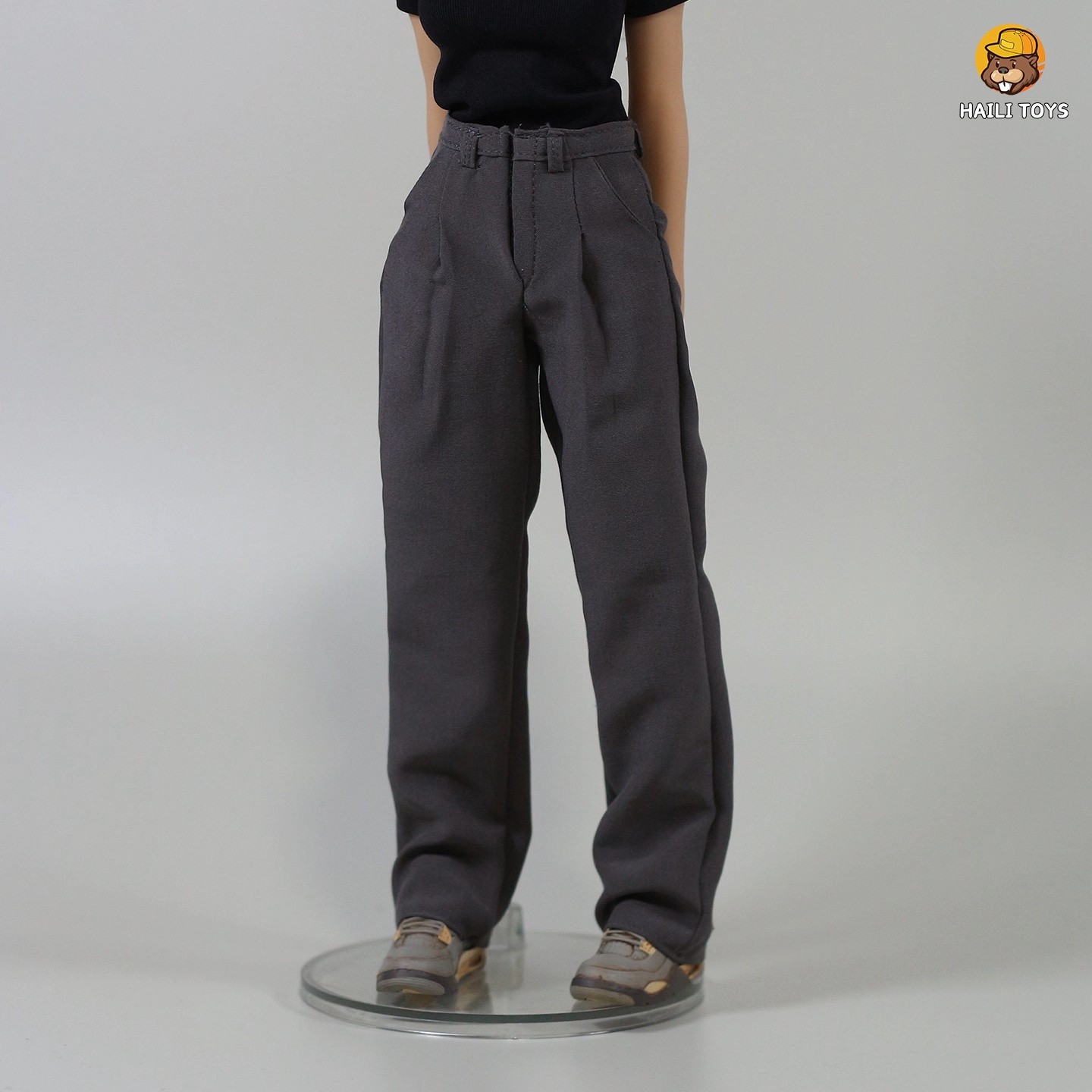 HAILI TOYS 1/6 HF012 Loose Straight Leg Pants Fit 12in Body Figures