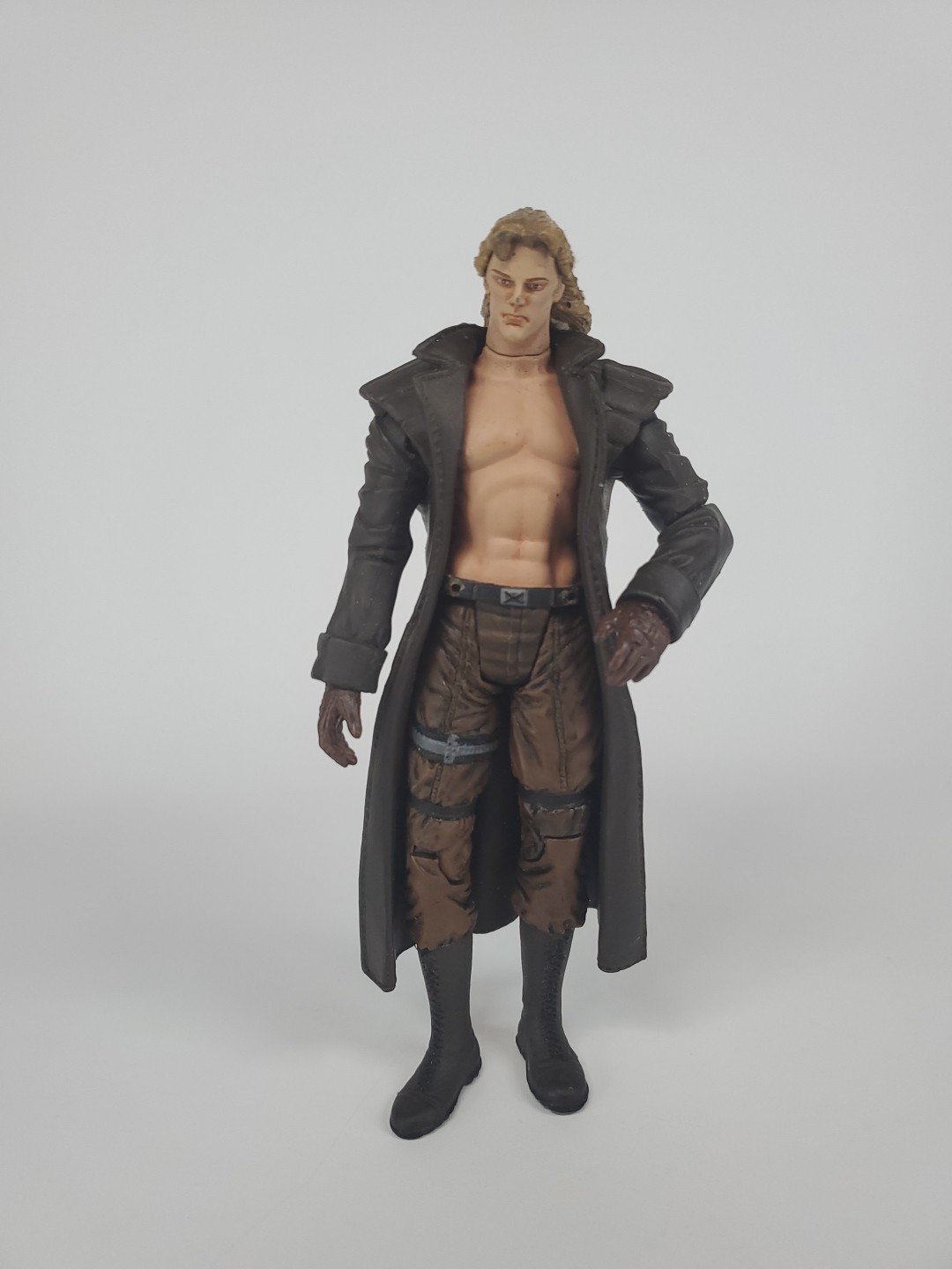 Metal Gear Solid Liquid Snake 6&Prime; Action Figure Mcfarlane 1999 A *No neck chain*