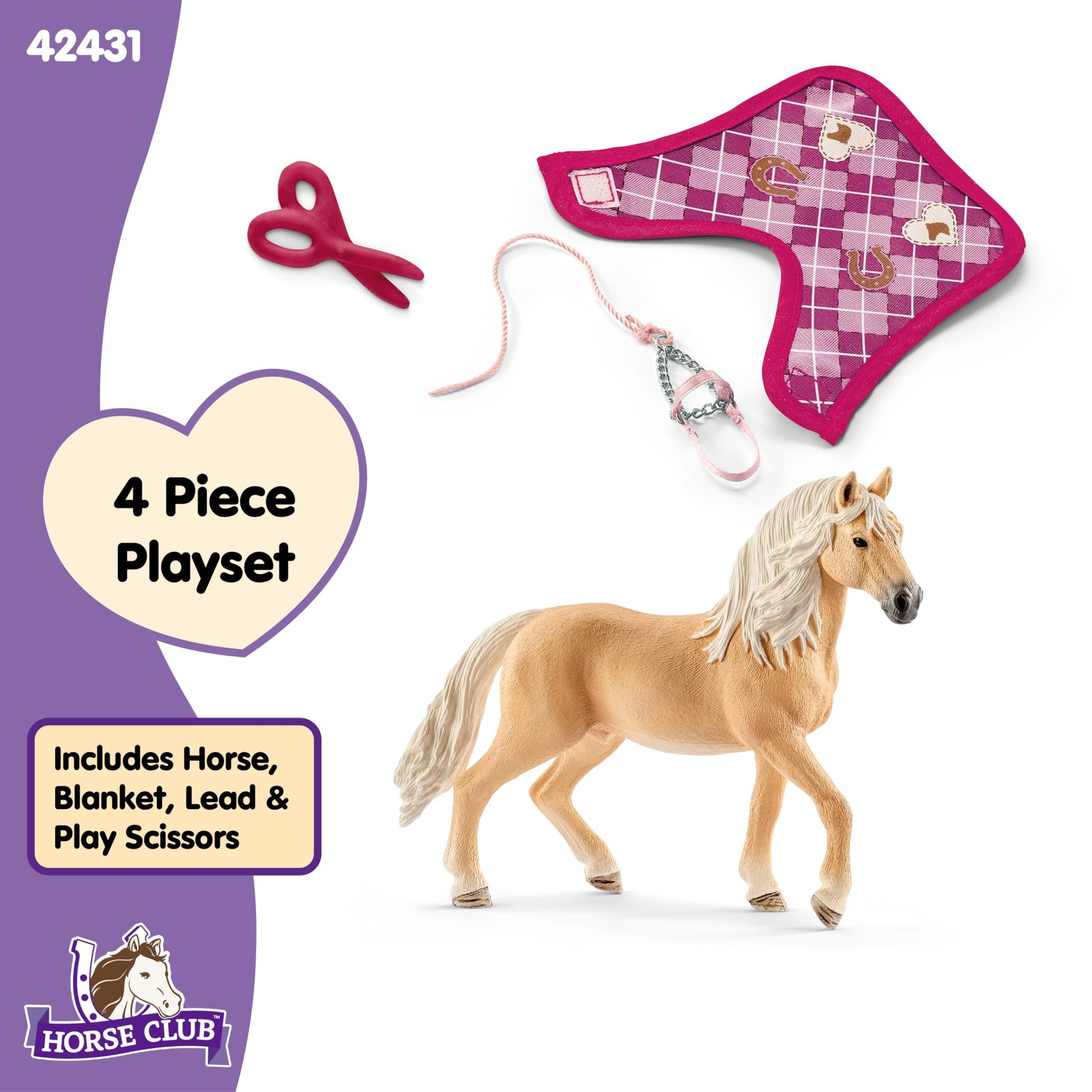 Horse Club, Horse Toys for Girls and Boys, Sofia&rsquo;s Fashion Creation Horse Set…
