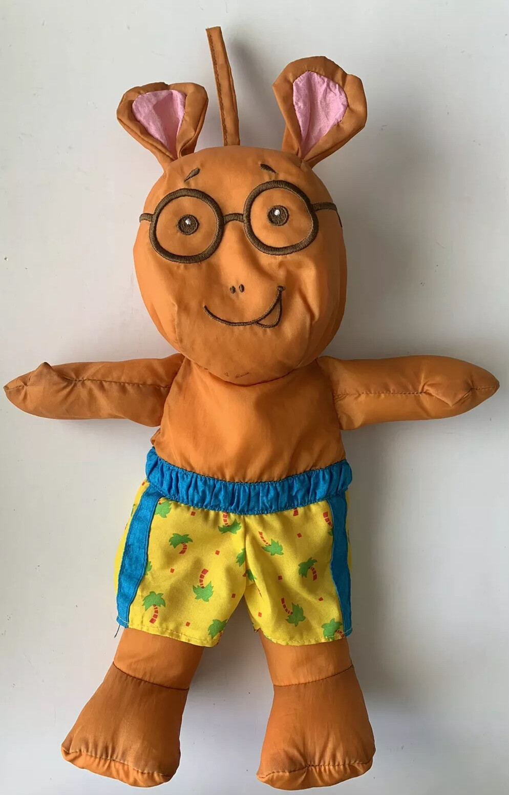Playskool Hasbro 1997 ARTHUR Plush Stuffed Animal 12” VINTAGE Lightweight