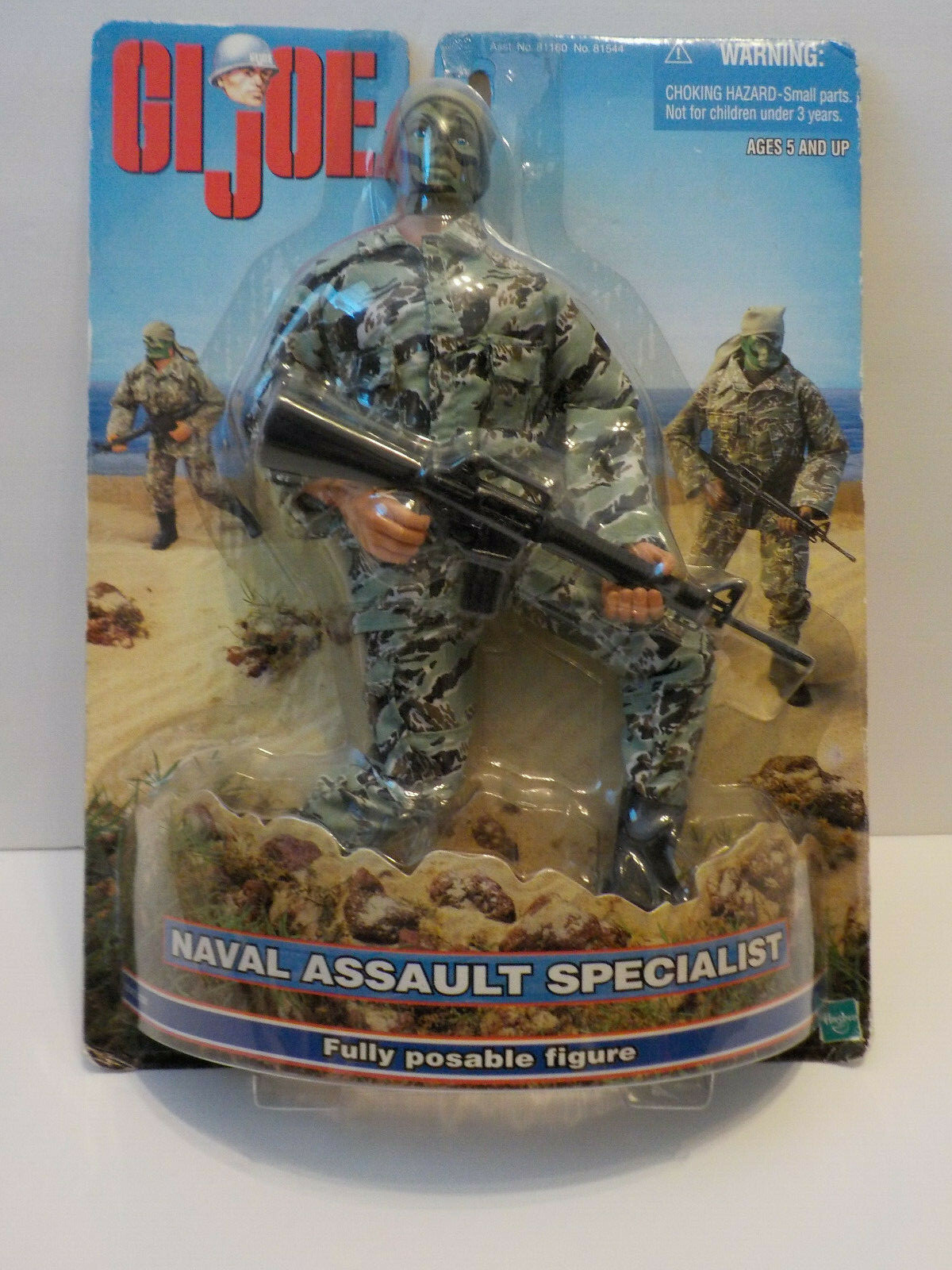 NEW GI JOE Naval Assault Specialist Fully Posable Figure Ages 5 and Up # 81544