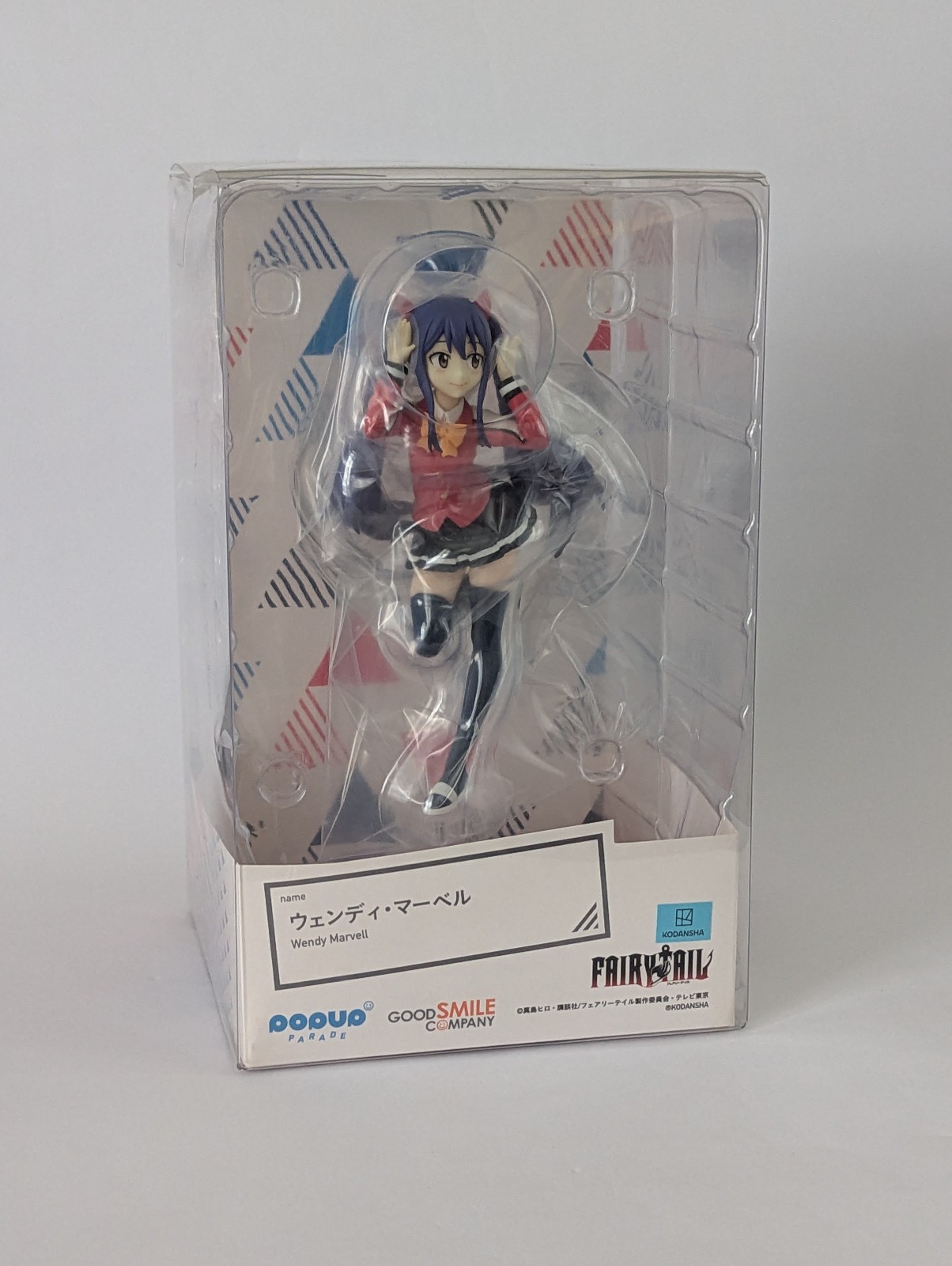Pop Up Parade Wendy Marvell Fairy Tail Figure Authentic Good Smile Company New