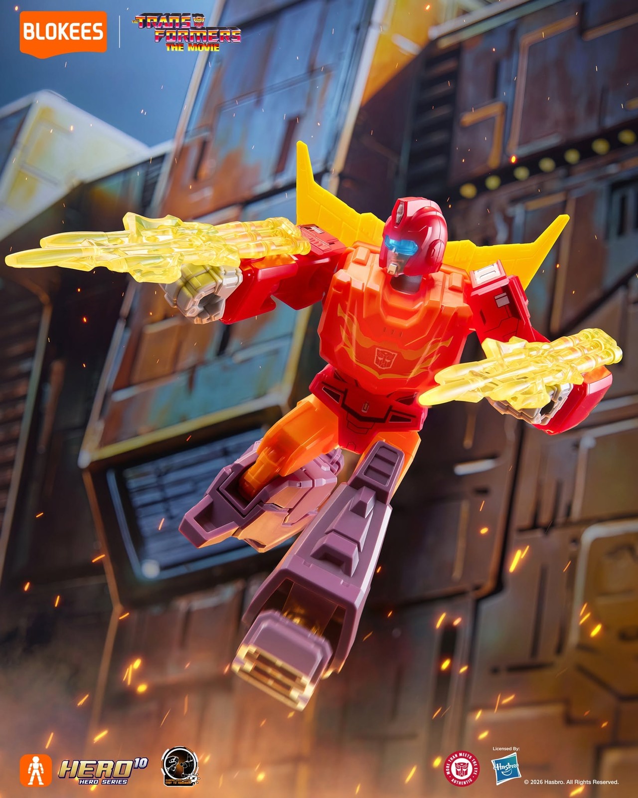 Blokees Transformers Shining Version 05 G1 Quintesson Action Figure Toys