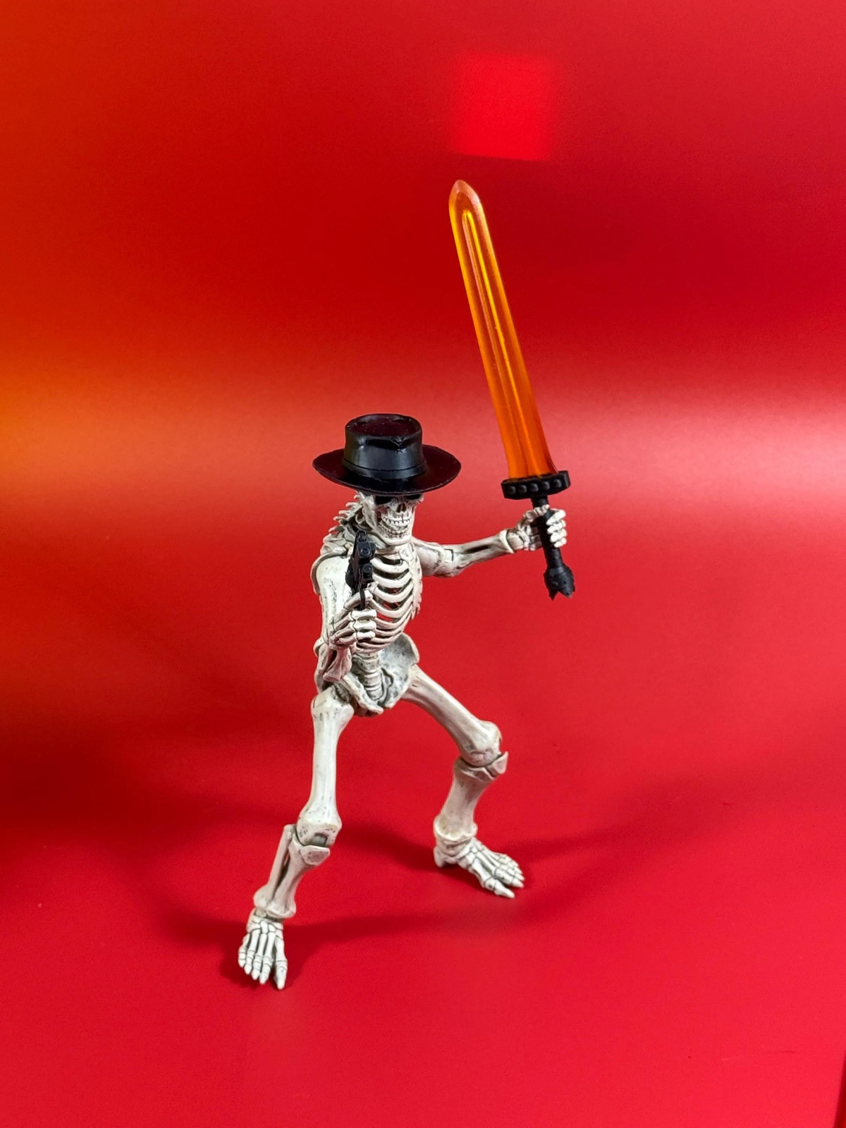 Transparent Yellow/Red Broadsword – Hellboy Universe style sword – Mythic Legio