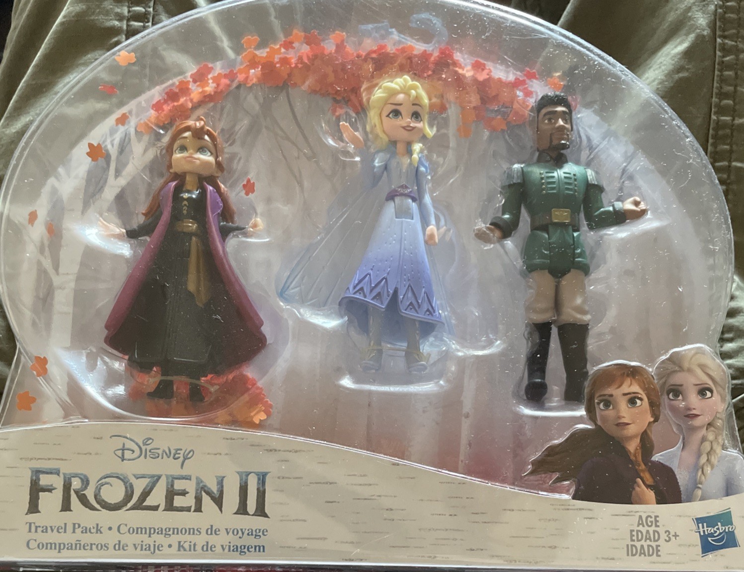 Disney Frozen 2 Elsa, Anna, & Mattias Travel Pack Small Dolls 3-Pack Figures