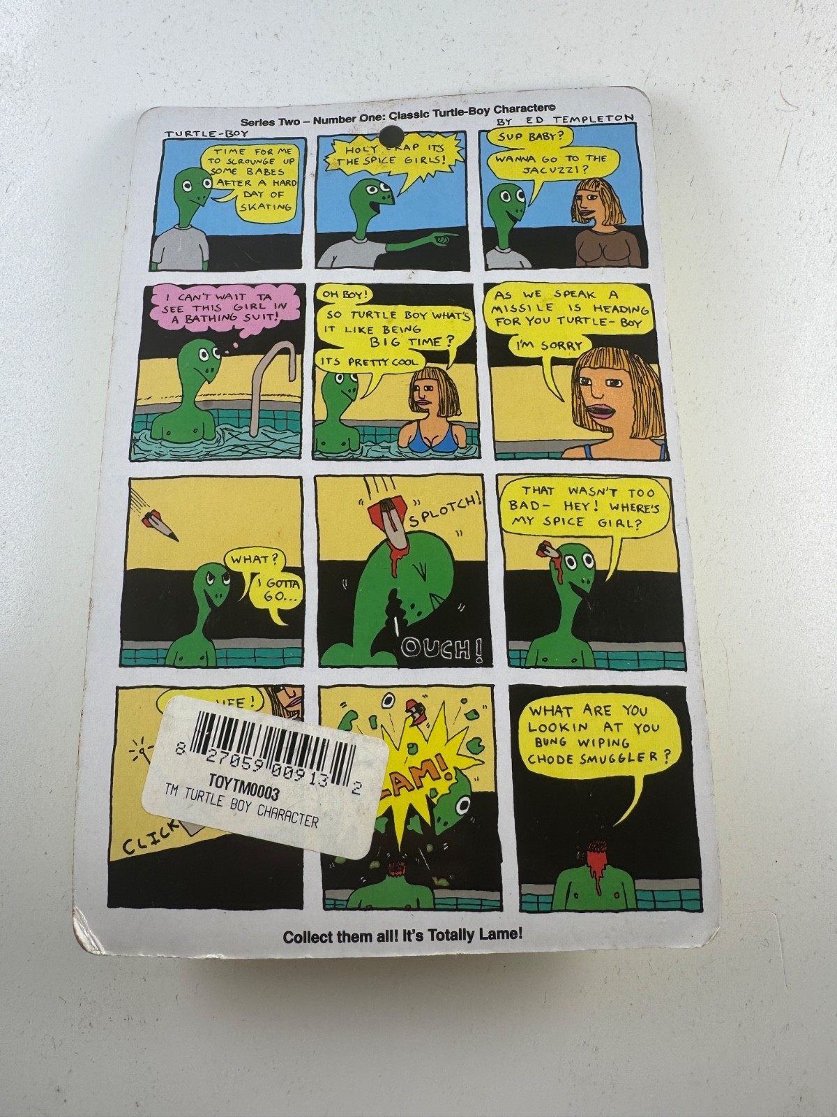 Toy Machine Ed Templeton Turtle Boy Action Figure (Series 2)