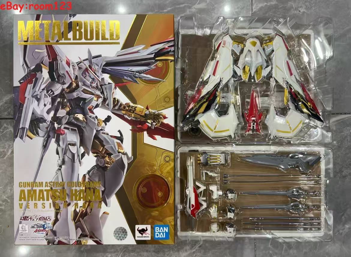 METAL BUILD Gundam Astray Gold Frame Amatsu Hana Version Hana Bandai P-Bandai
