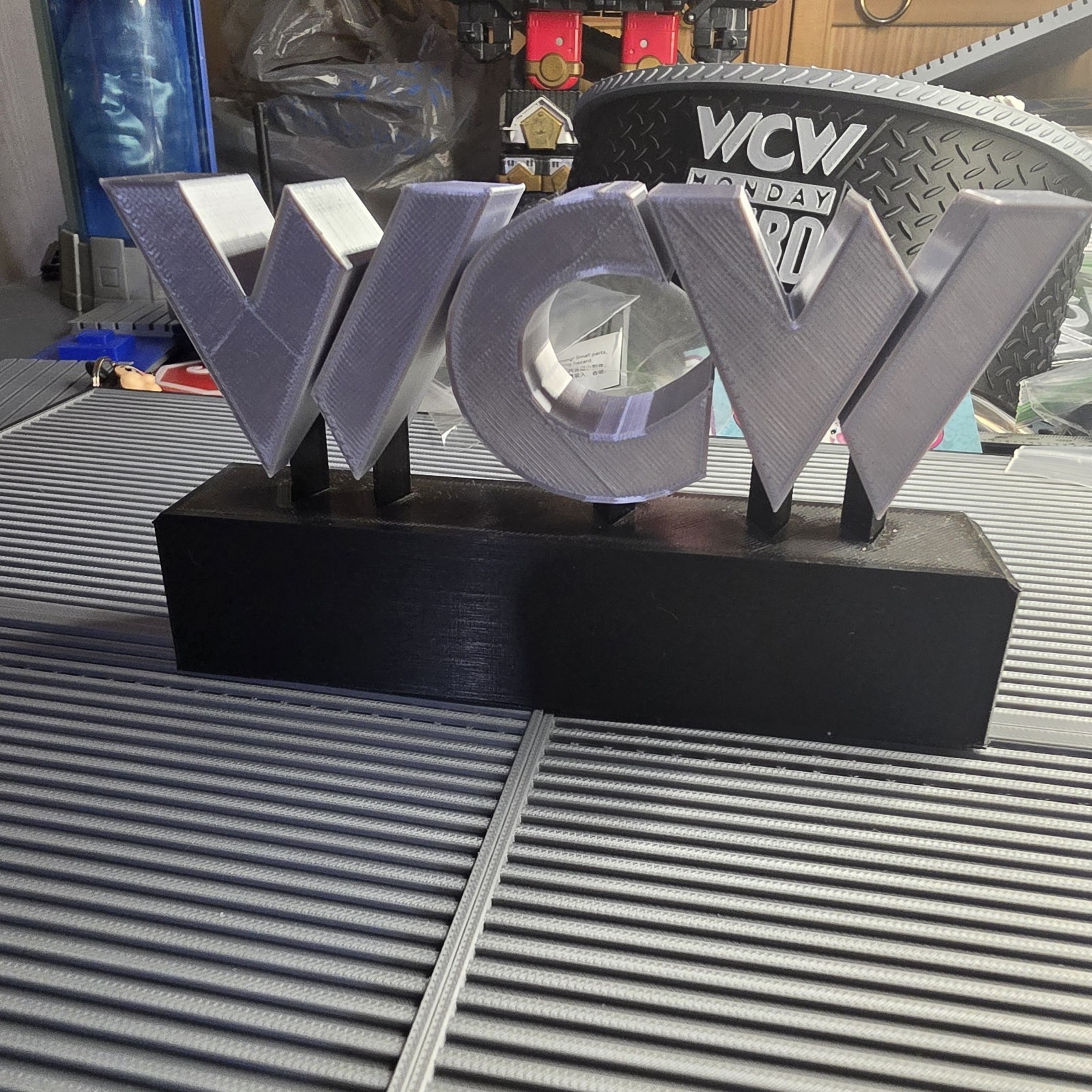 WWE Mattel WCW Nitro Stage Entrance Small Logo (1) Accessory