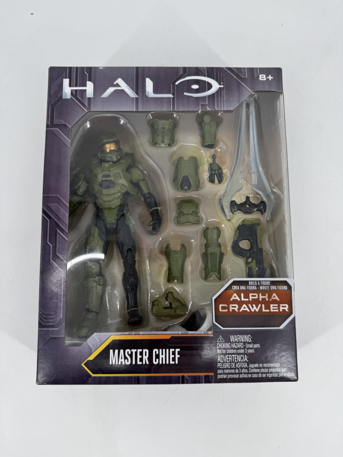 Halo Universe Series Wave 1 MASTER CHIEF Alpha Crawler Sealed