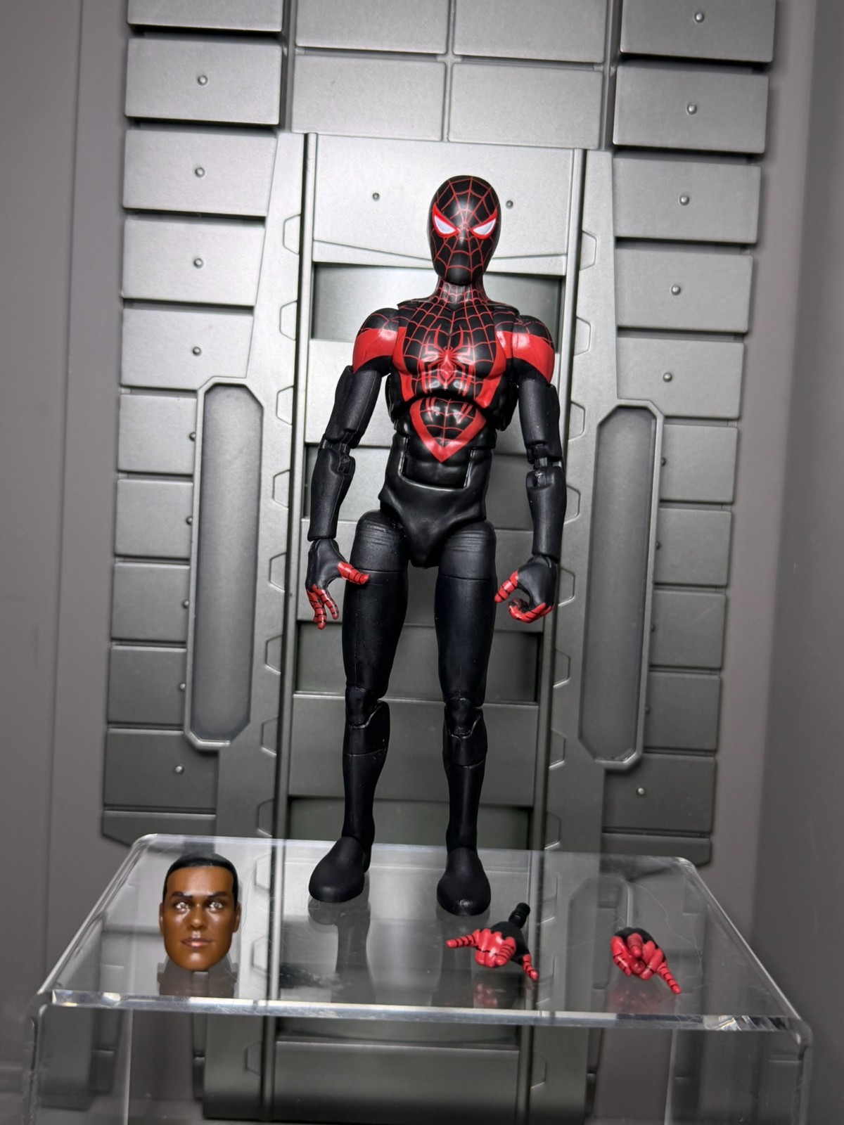 HASBRO MARVEL LEGENDS ULTIMATE SPIDER-MAN MILES MORALES 6&Prime; LOOSE FIGURE INCOMPLE
